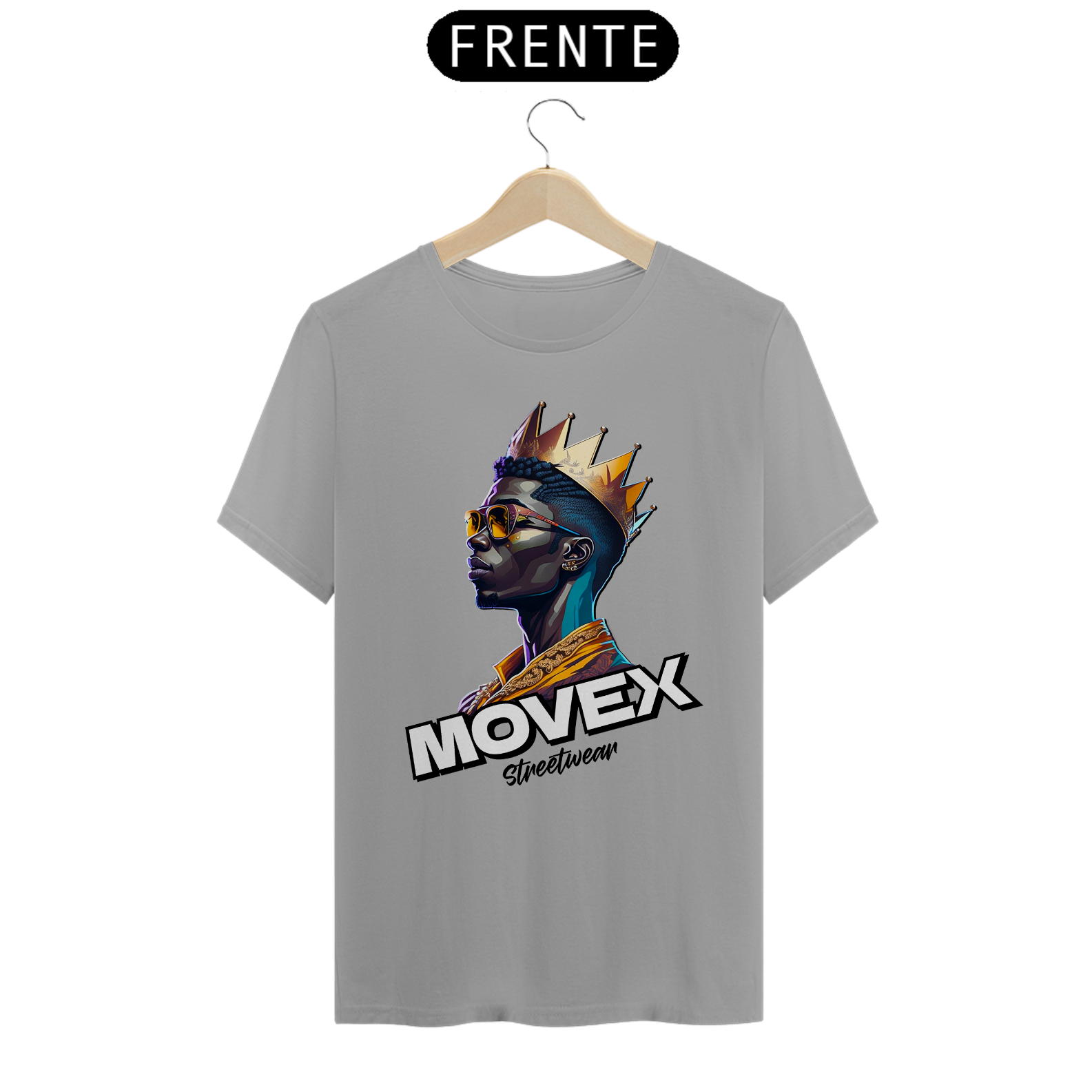 Nome do produto: Camiseta The King - Logo Preto