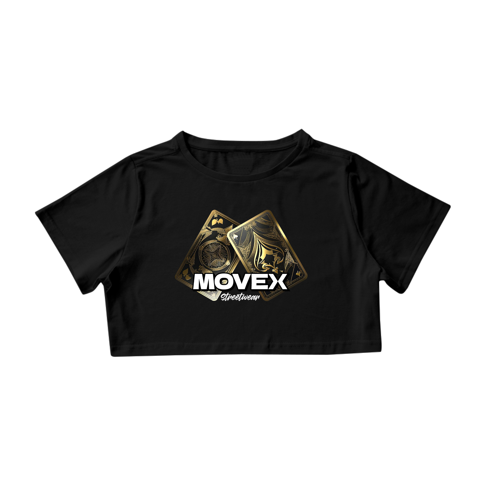 Nome do produto: Cropped Blazing Vegas - Logo Branco