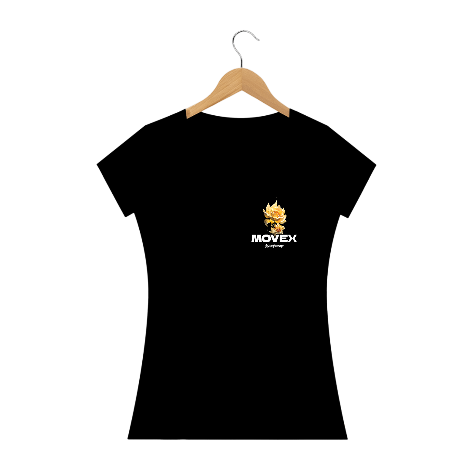 Nome do produto: Baby Long Gold´n Roses Mini - Logo Branco