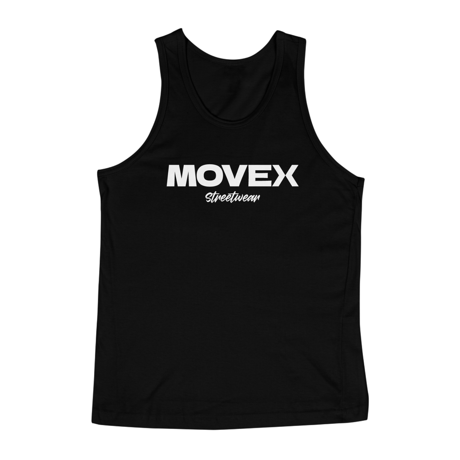 Nome do produto: Regata Masculina Movex - Logo Branco