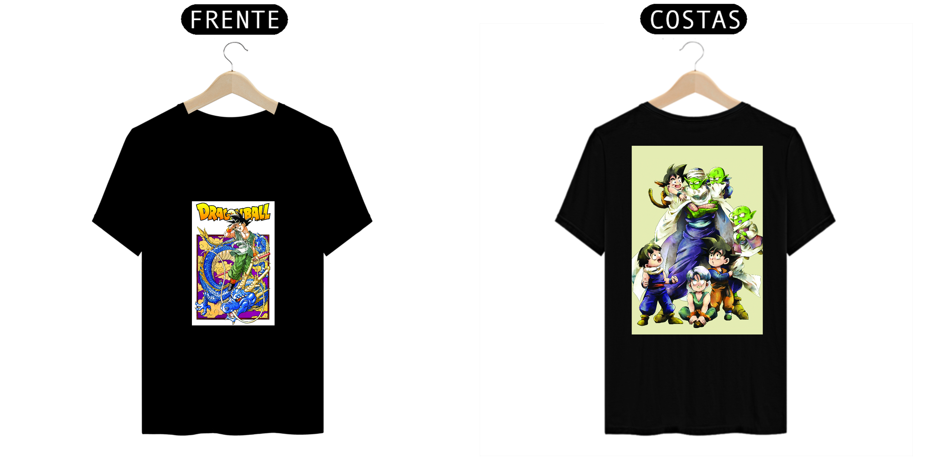 Nome do produto: camiseta  dragon boll