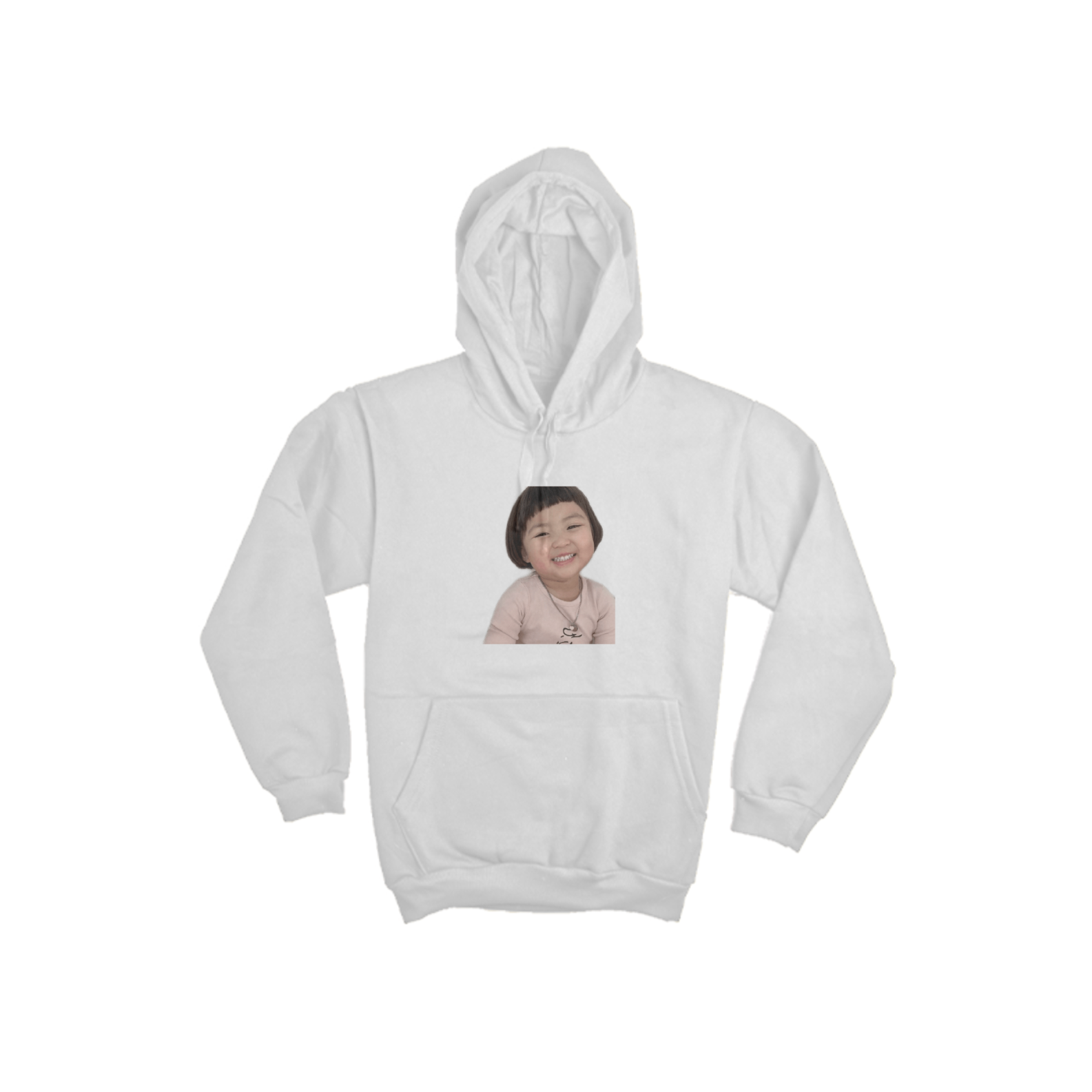 Nome do produto: Moletom Canguru Coreana Sorrindo