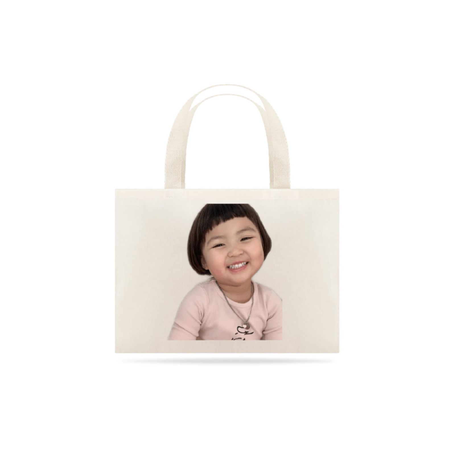 Nome do produto: Bolsa Coreana Sorrindo