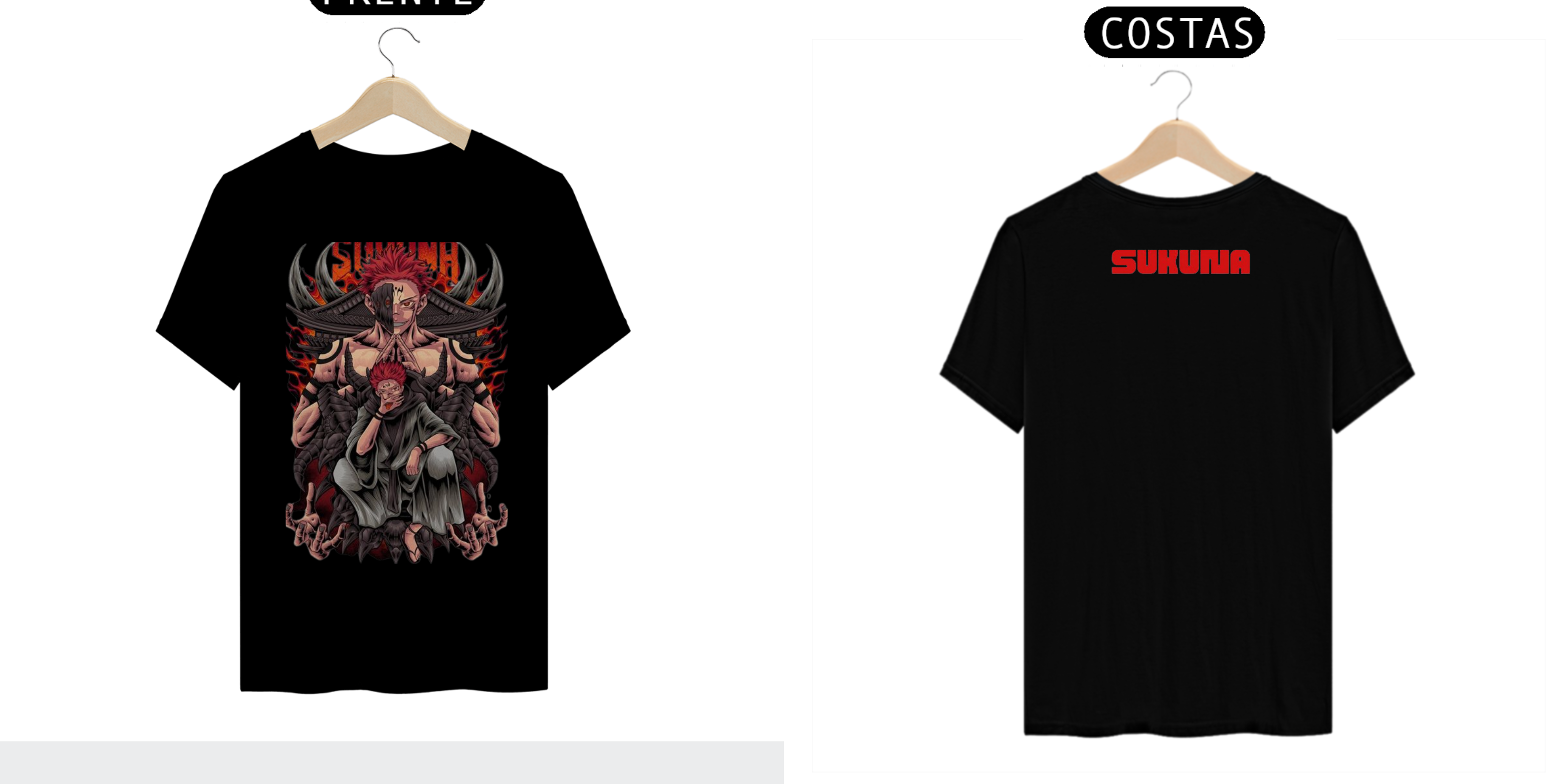 Nome do produto: Camisa Sukuna 