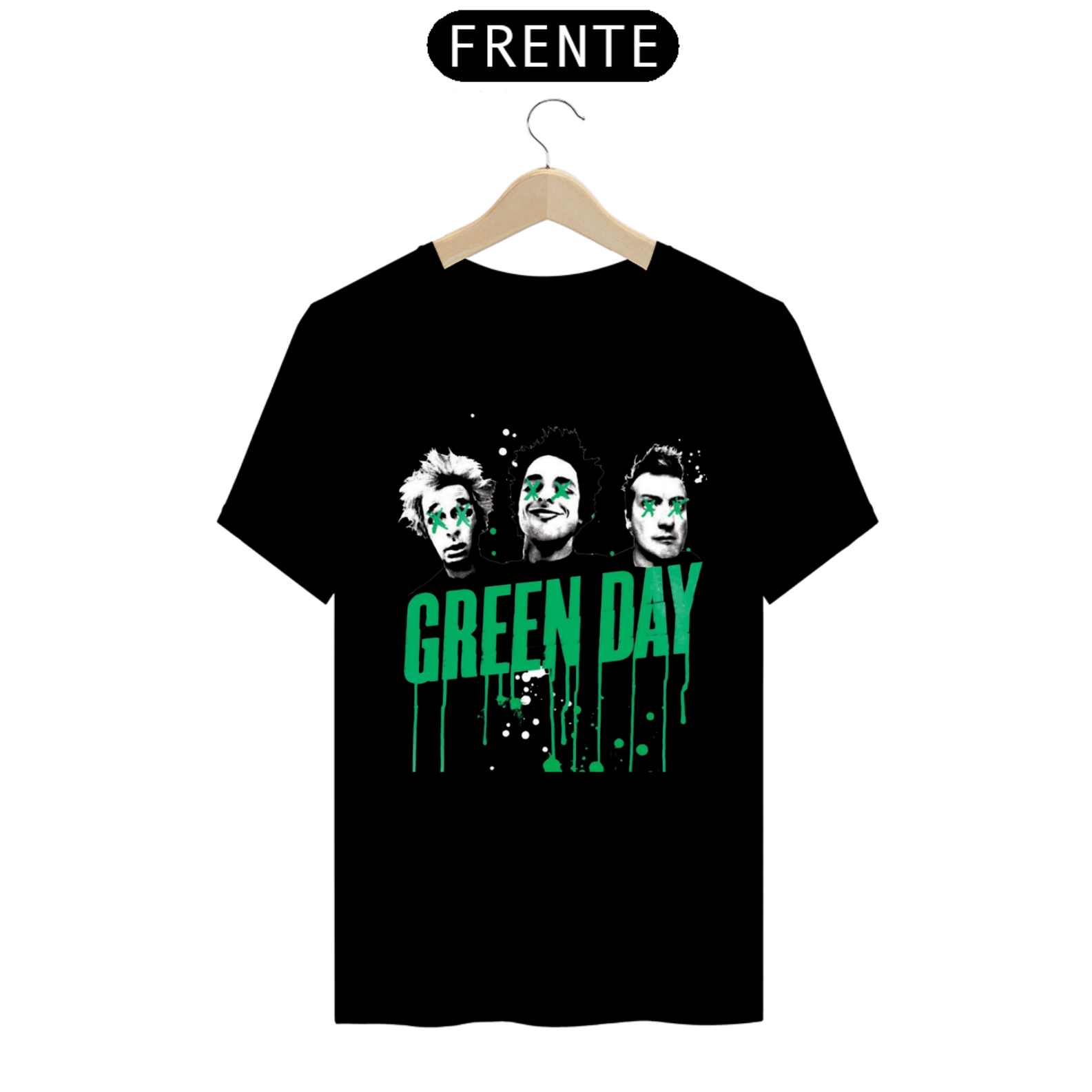 Nome do produto: CAMISETA GREEN DAY 
