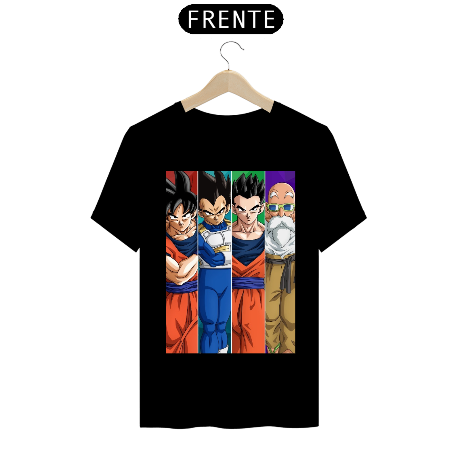 Nome do produto: Goku Vegeta Gohan Mestre Kame