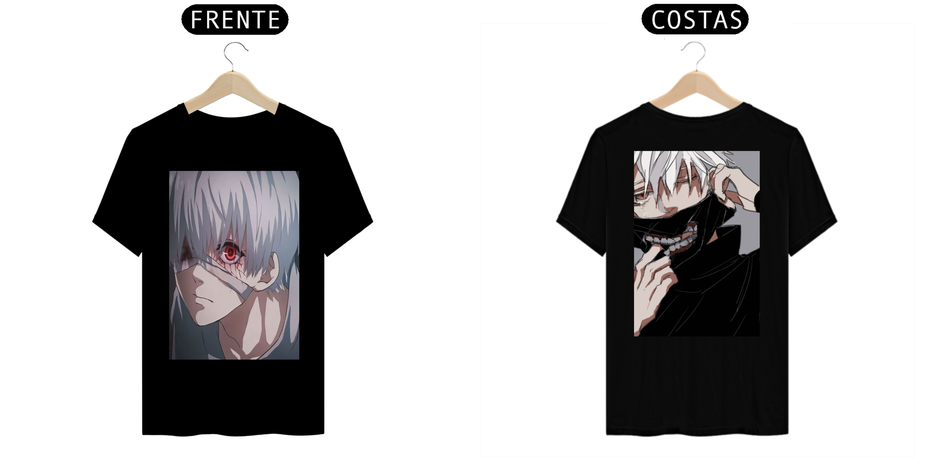 Nome do produto: camisetas de animes 