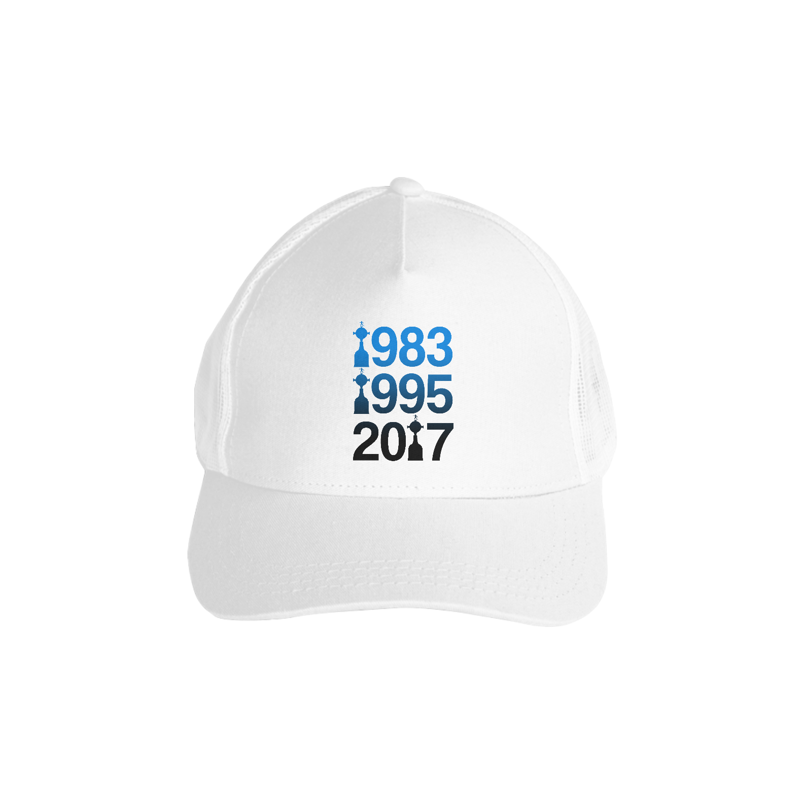 Nome do produto: Boné Trucker Tri da Libertadores - Branco