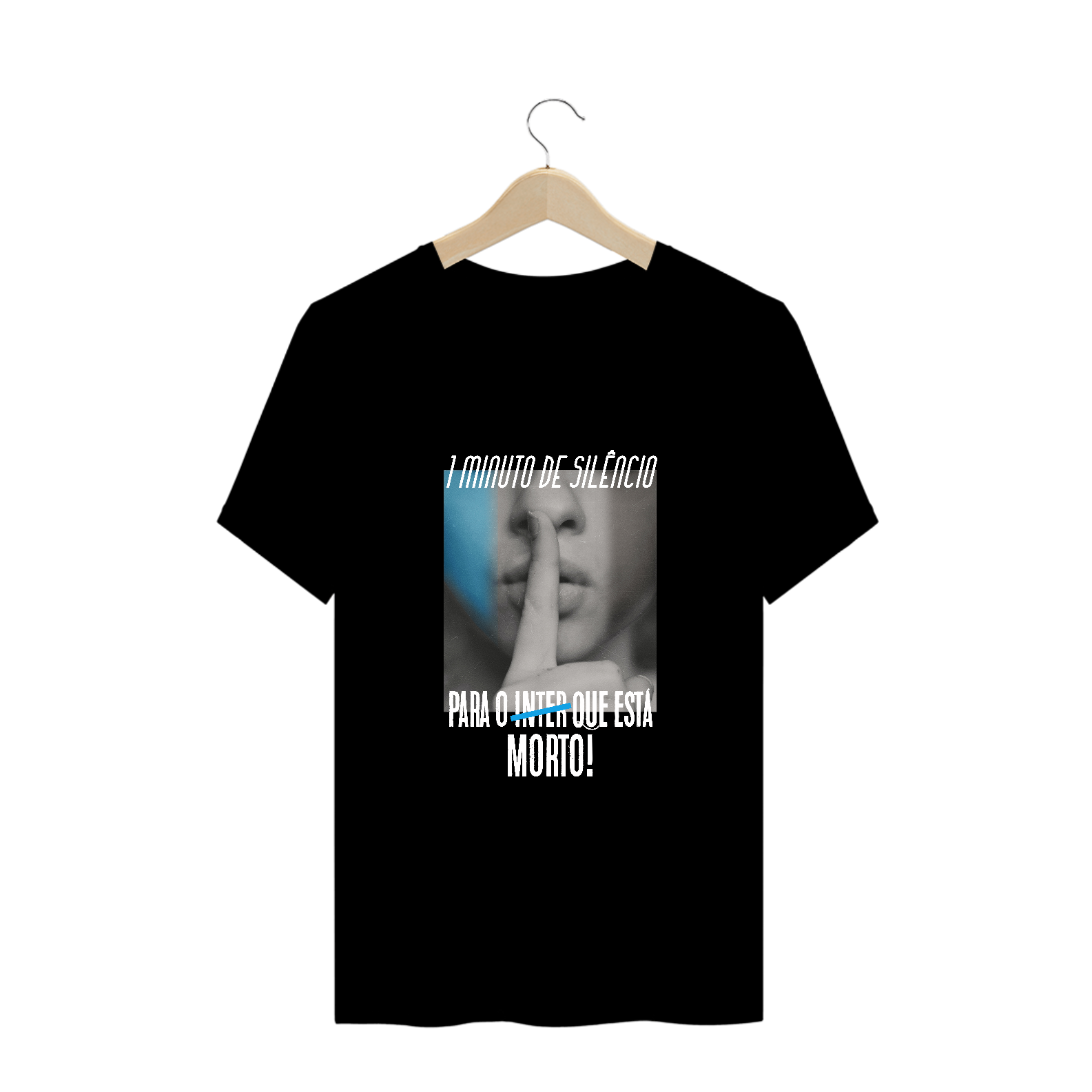 Nome do produto: 1 min de silêncio Plus Size - Estampa Clara