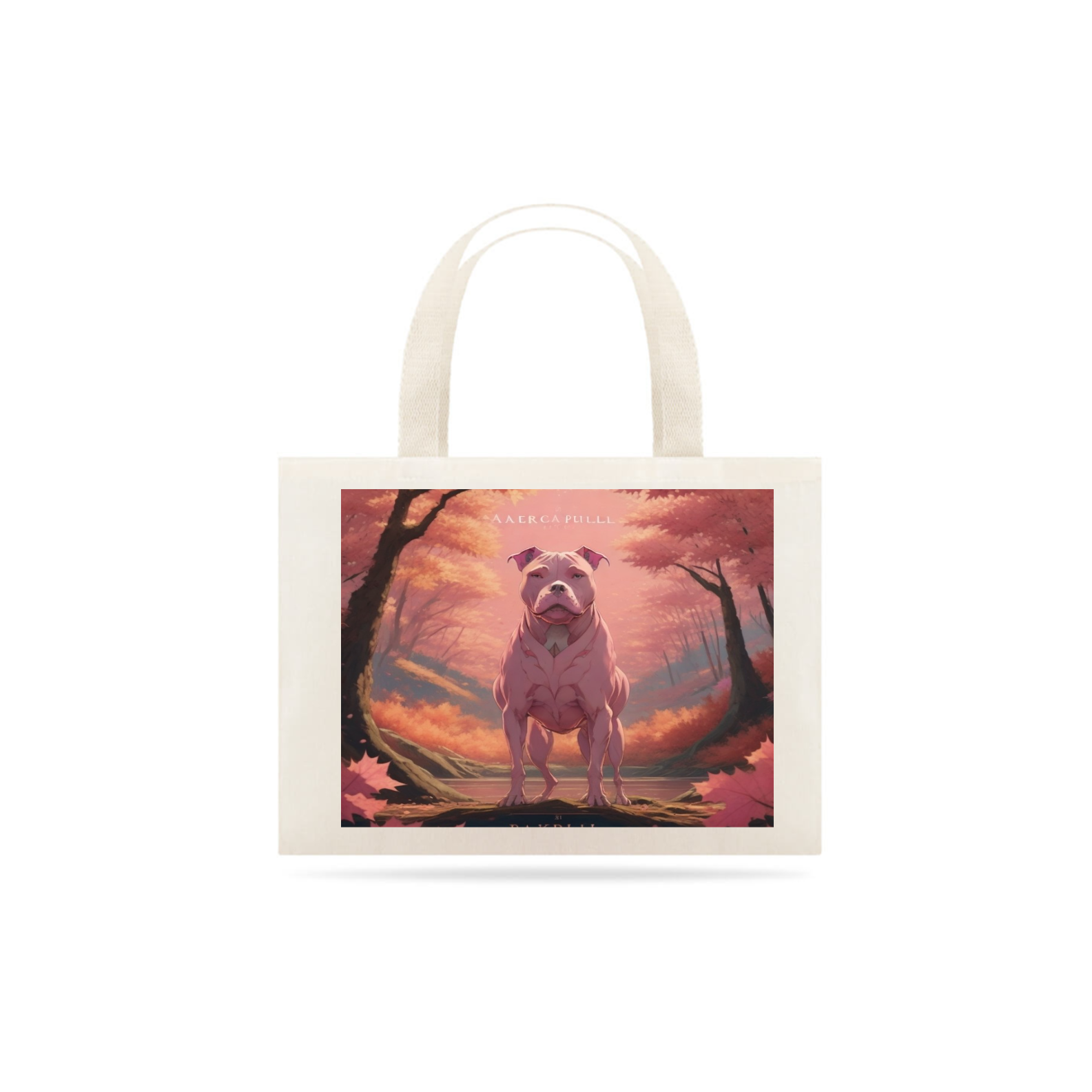 Nome do produto: bag sacola pit bull paisagem