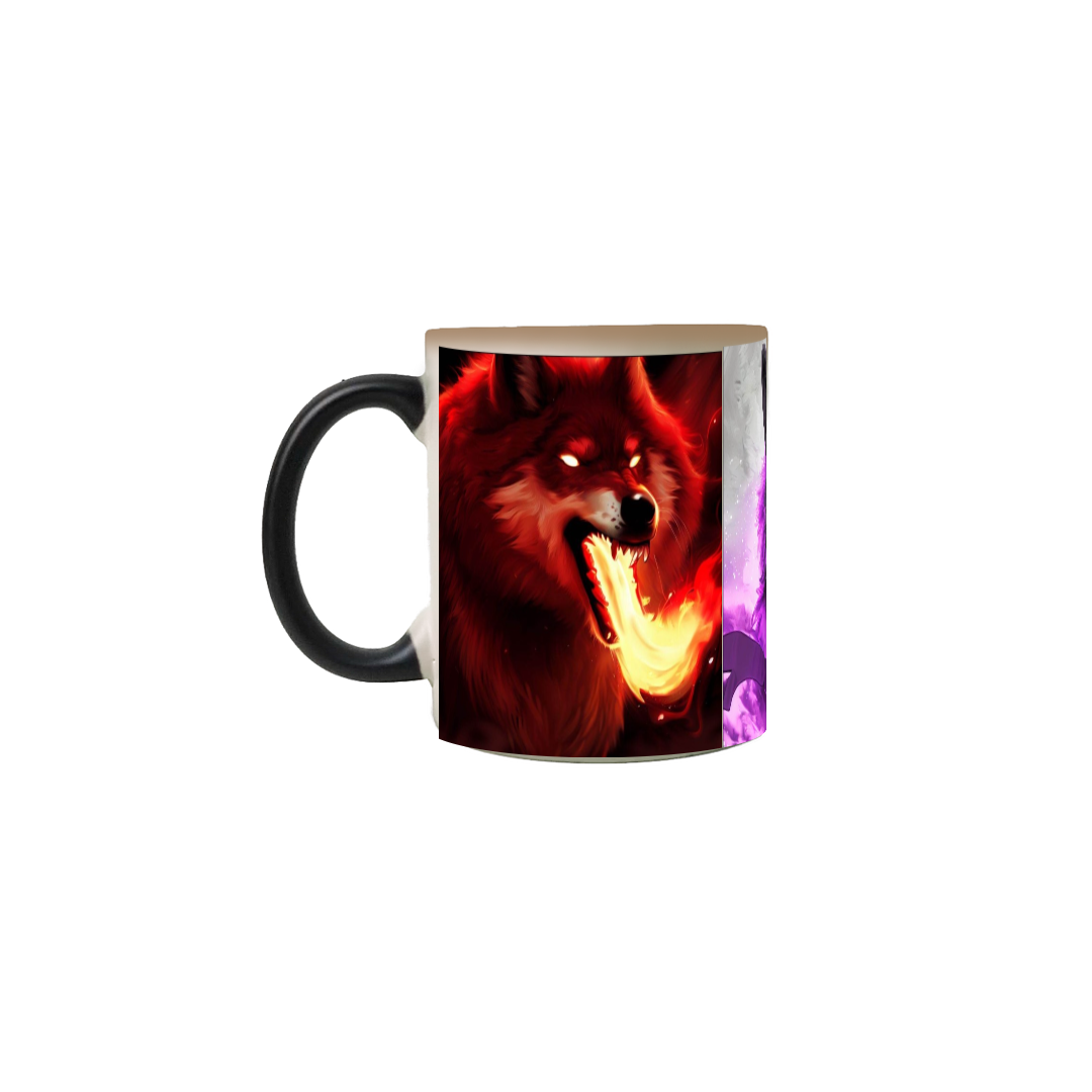 Nome do produto: caneca fire wolf
