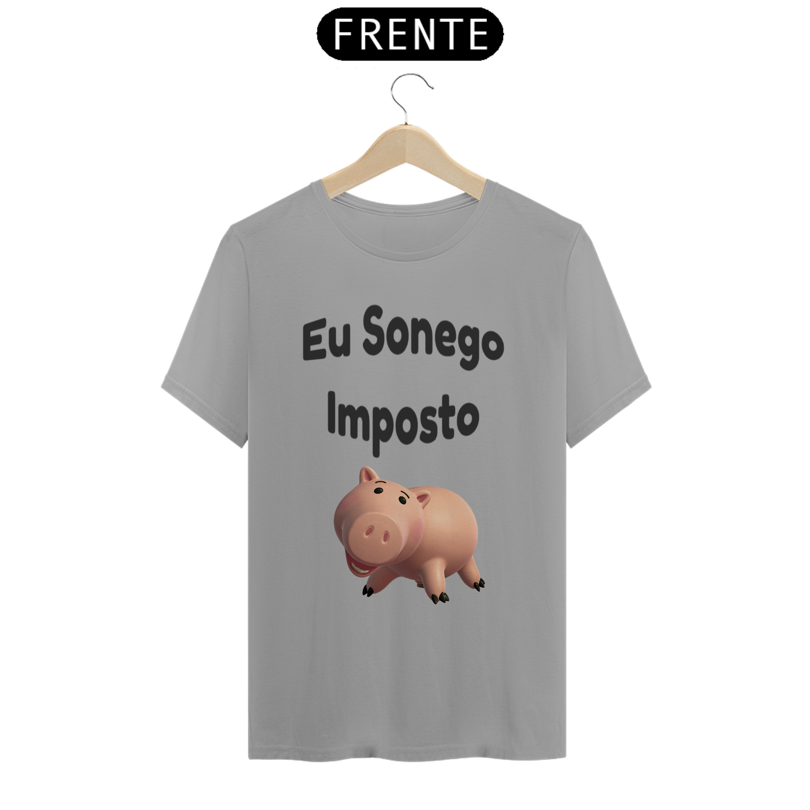 Nome do produto: Camiseta eu Sonego Imposto