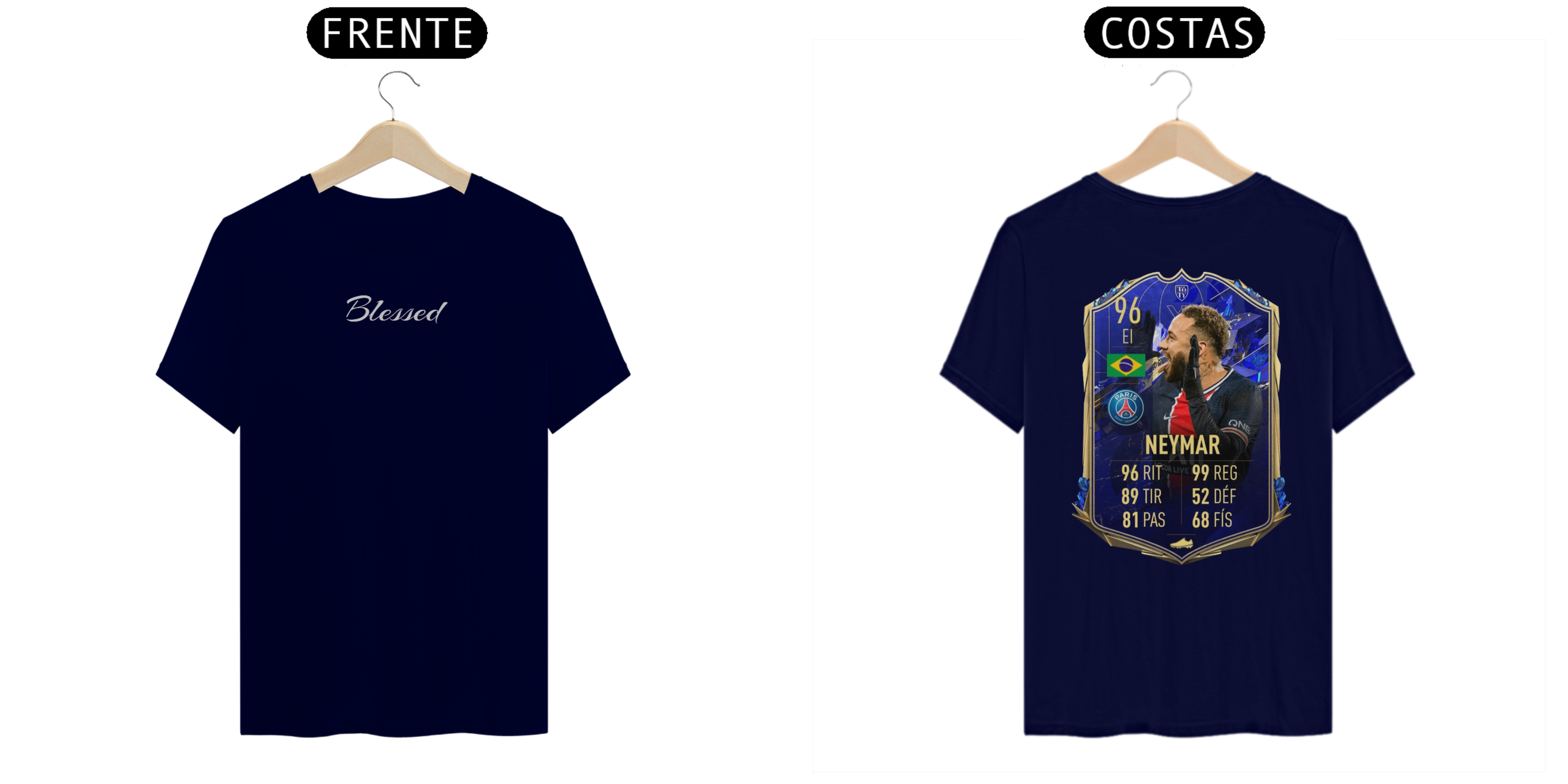 Nome do produto: Camisa Neymar Jr \