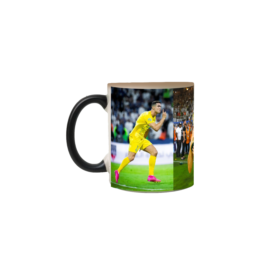 Nome do produto: Caneca Mágica CR7 GOAT 