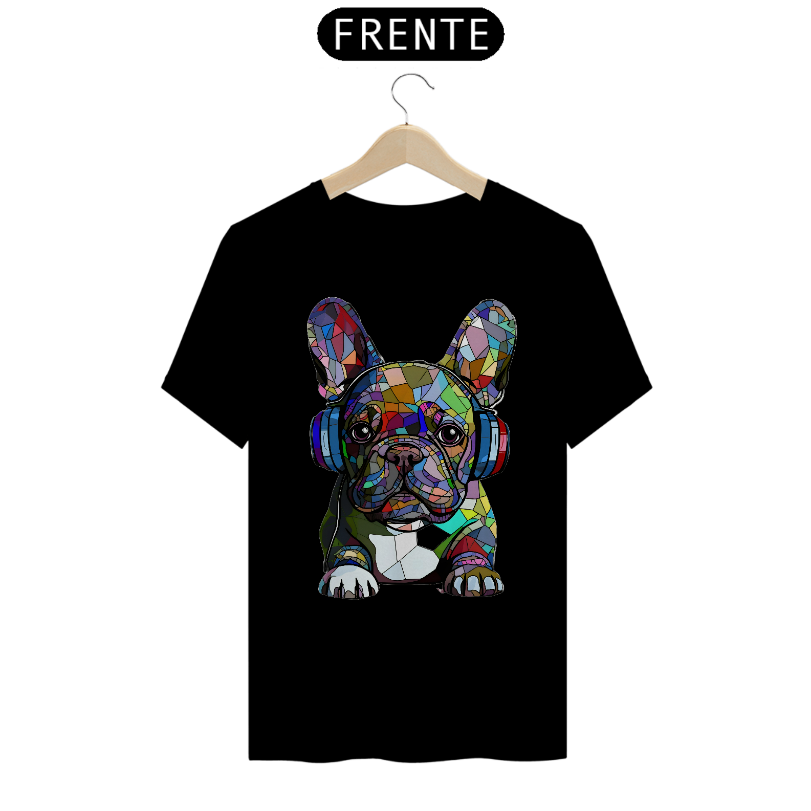 Nome do produto: CAmiseta French Bulldog Atual