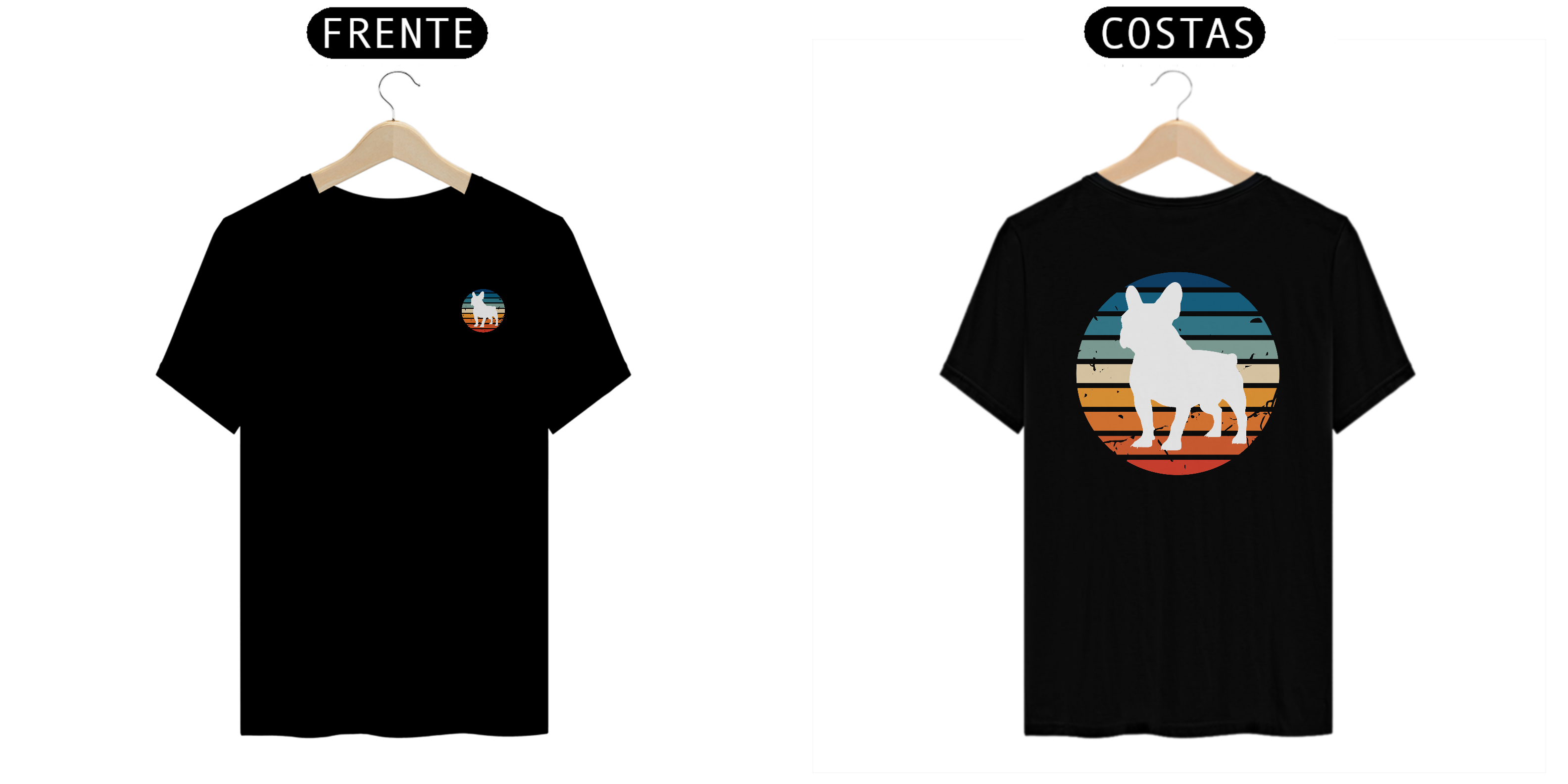 Nome do produto:  Camiseta Bulldog Francês: Meu Cachorro é Cool -