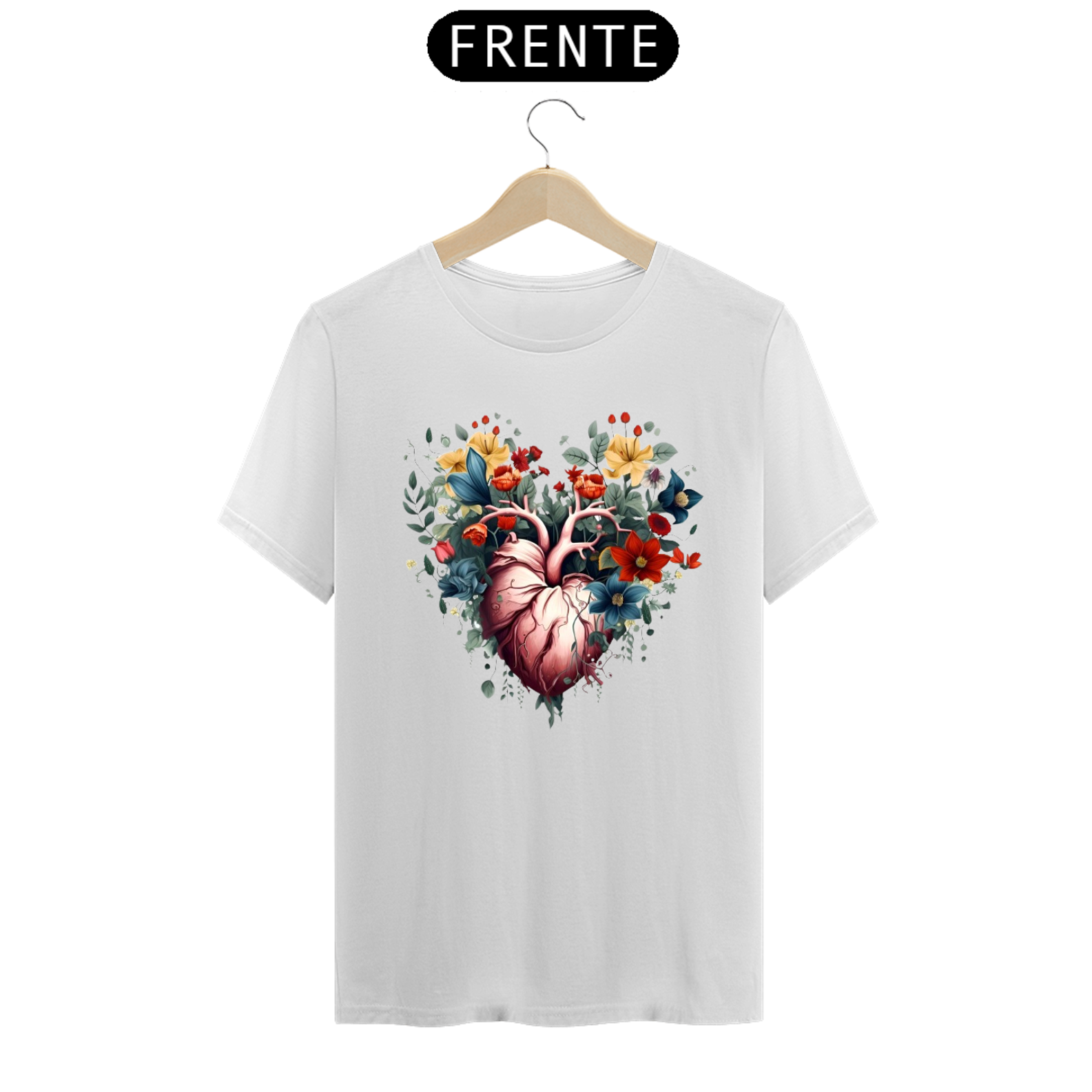 Nome do produto: CAMISETA HEART CLASSIC
