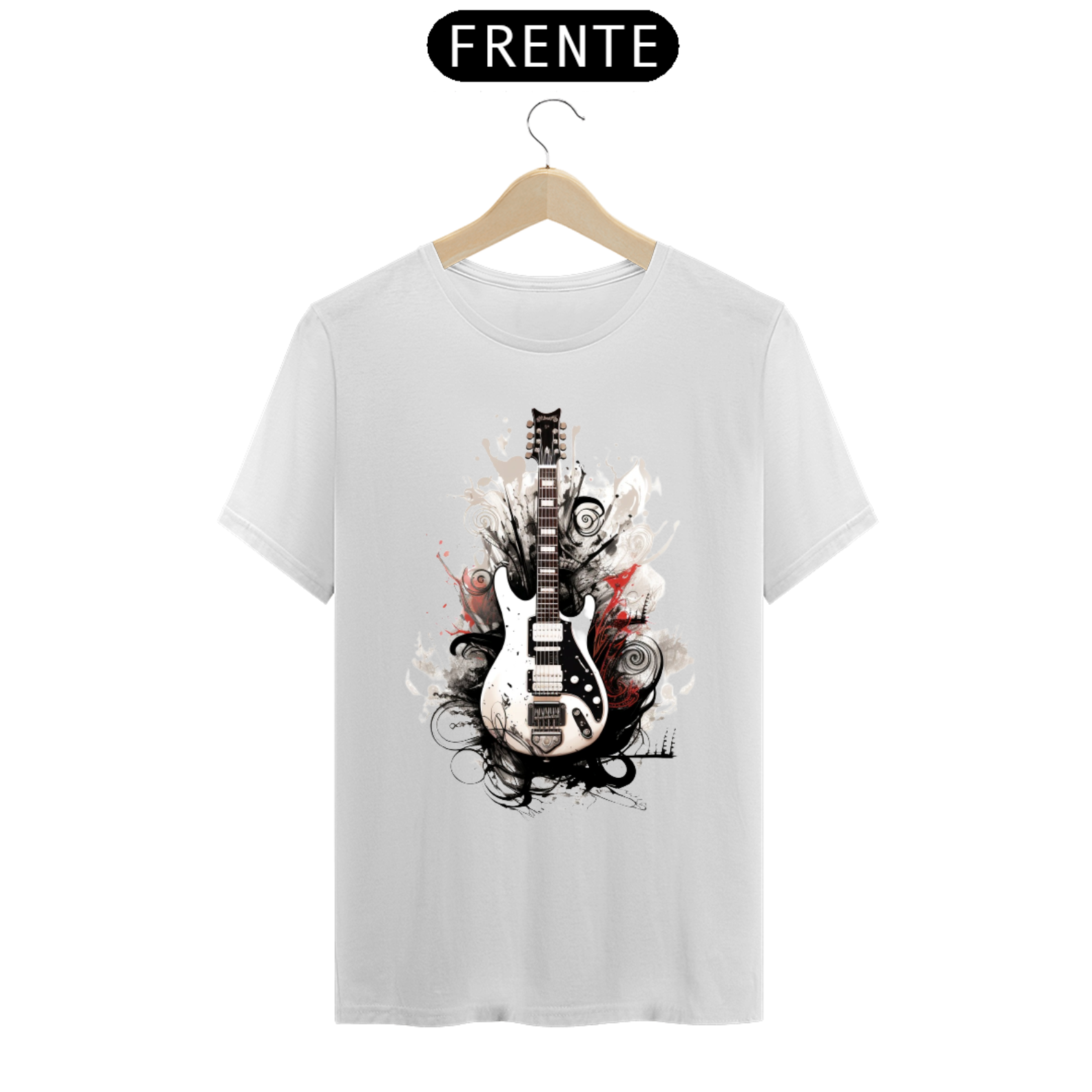 Nome do produto: CAMISETA GUITAR CLASSIC