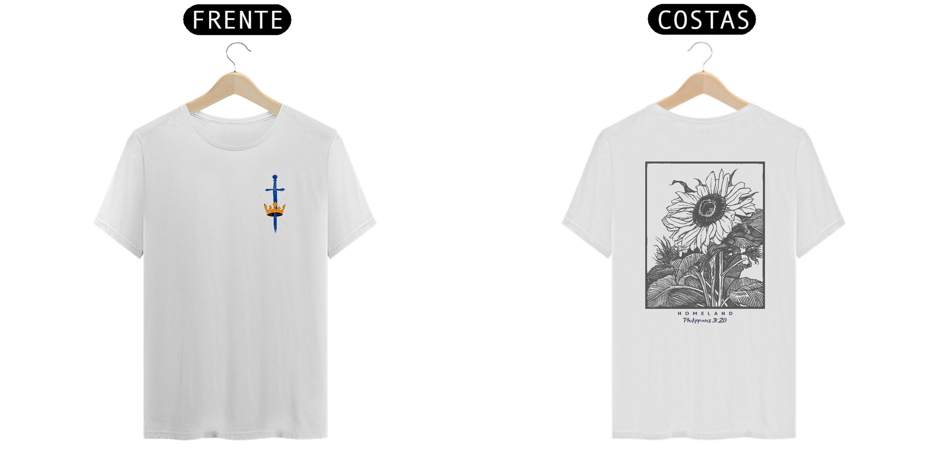 Nome do produto: CAMISETA PÁTRIA CLASSIC