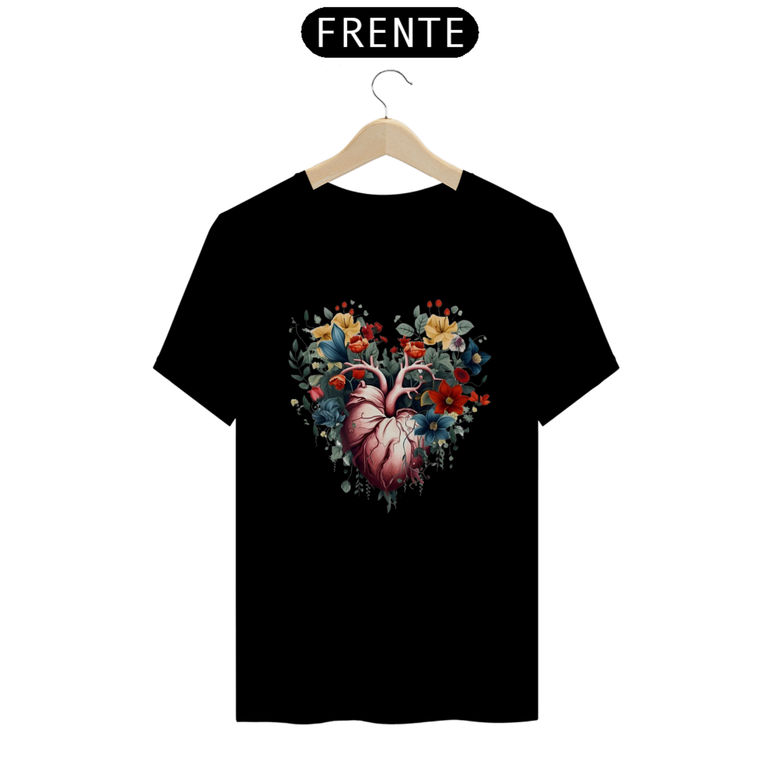 Nome do produto: CAMISETA HEART QUALITY