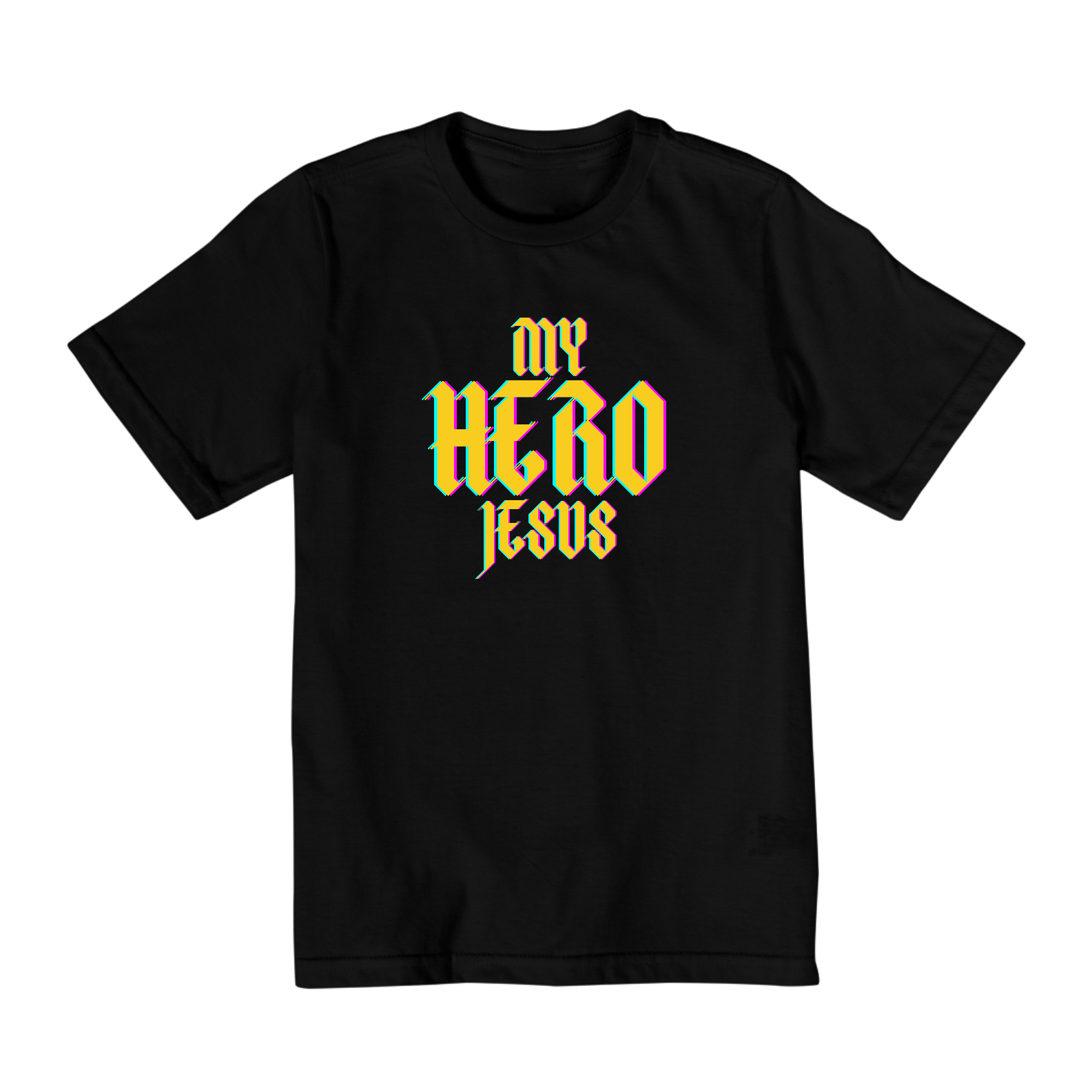 Nome do produto: CAMISETA HERÓI INFANTIL 2 A 8