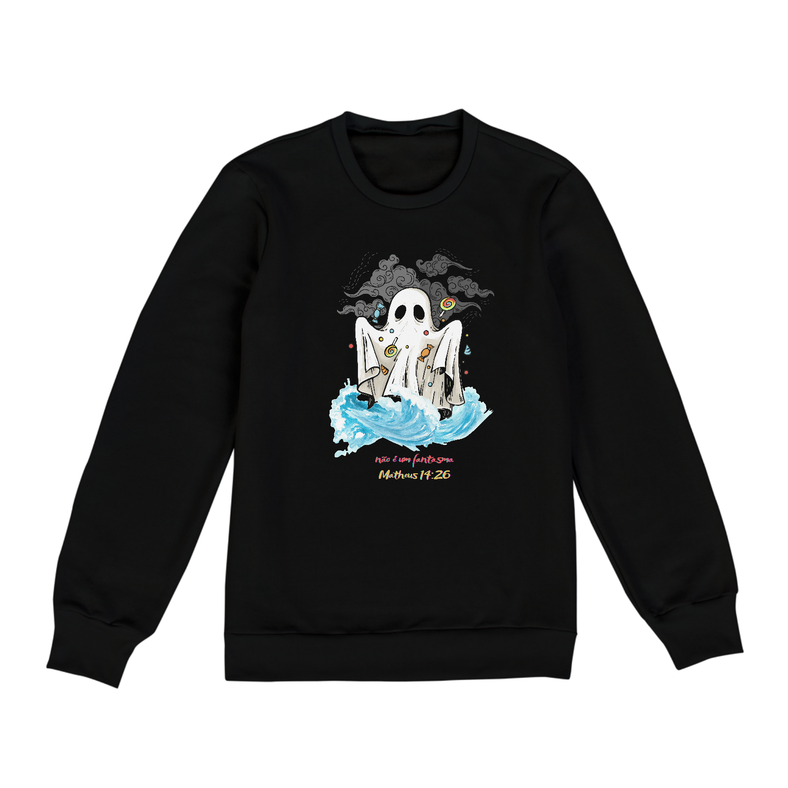 Nome do produto: MOLETOM FECHADO UNISSEX GHOST