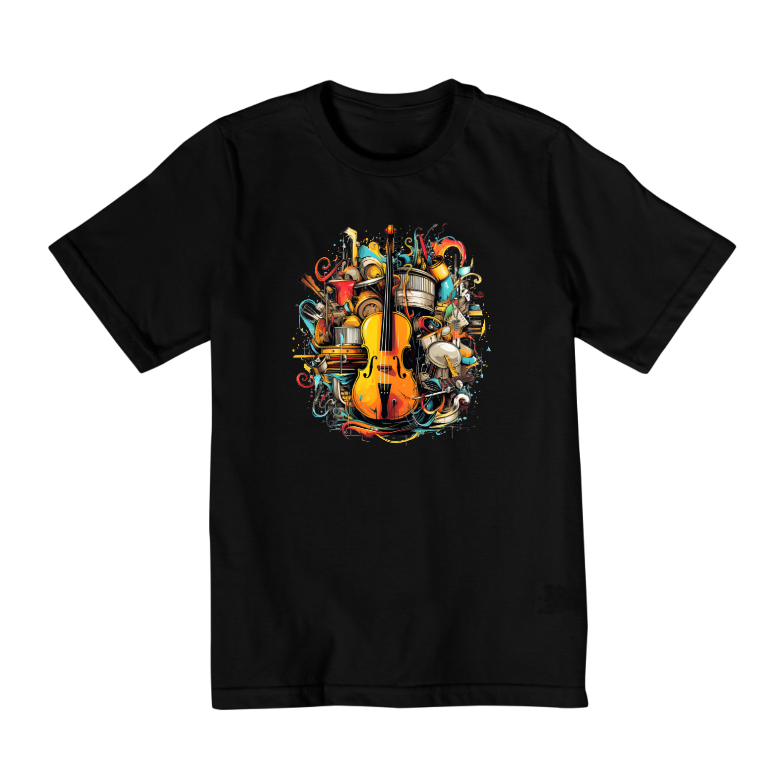 Nome do produto: CAMISETA ORQUESTRA INFANTIL 10 A 14