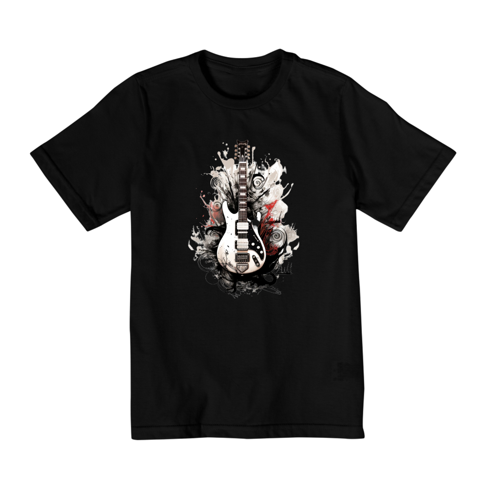 Nome do produto: CAMISETA GUITAR INFANTIL 2 A 8