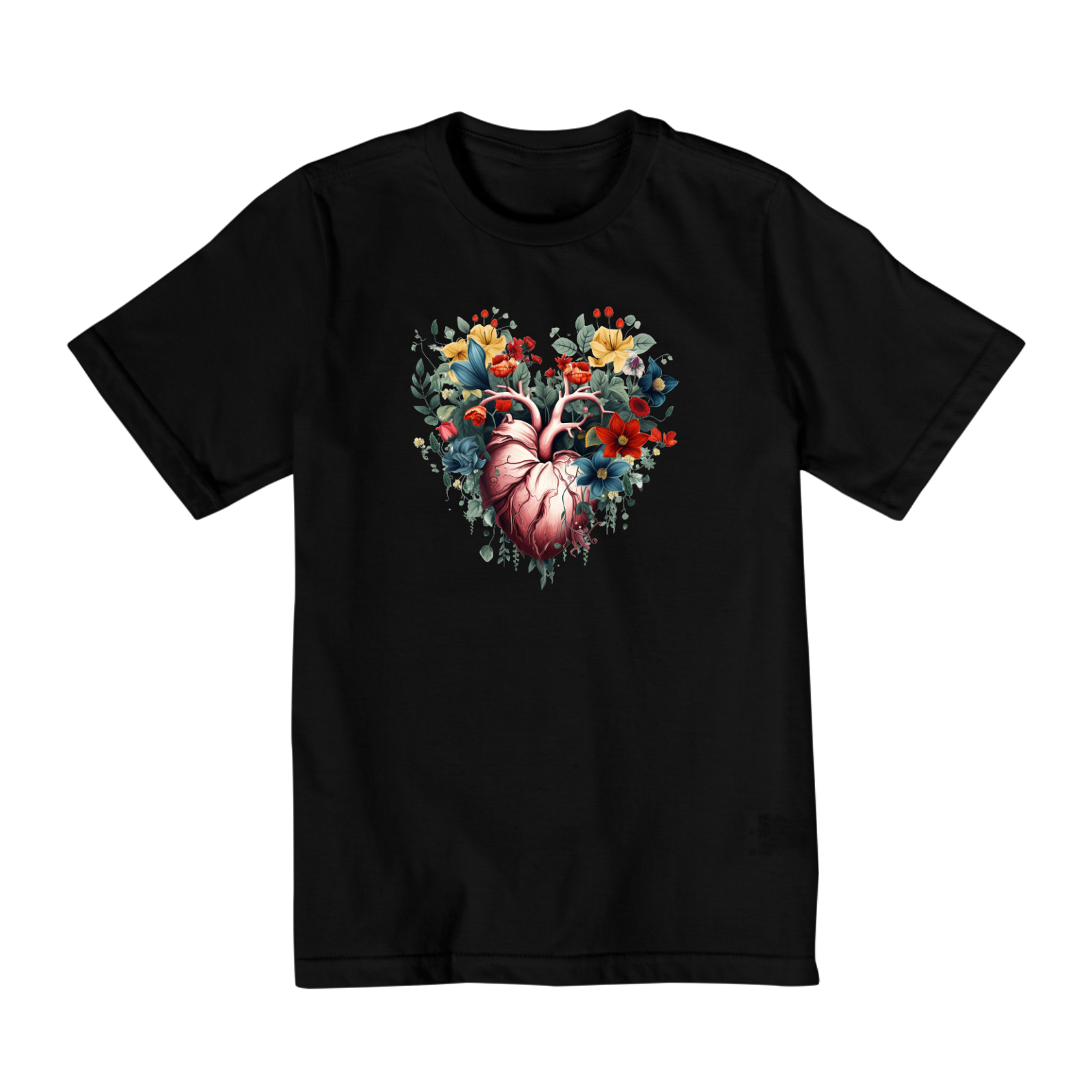 Nome do produto: CAMISETA HEART INFANTIL 10 A 14