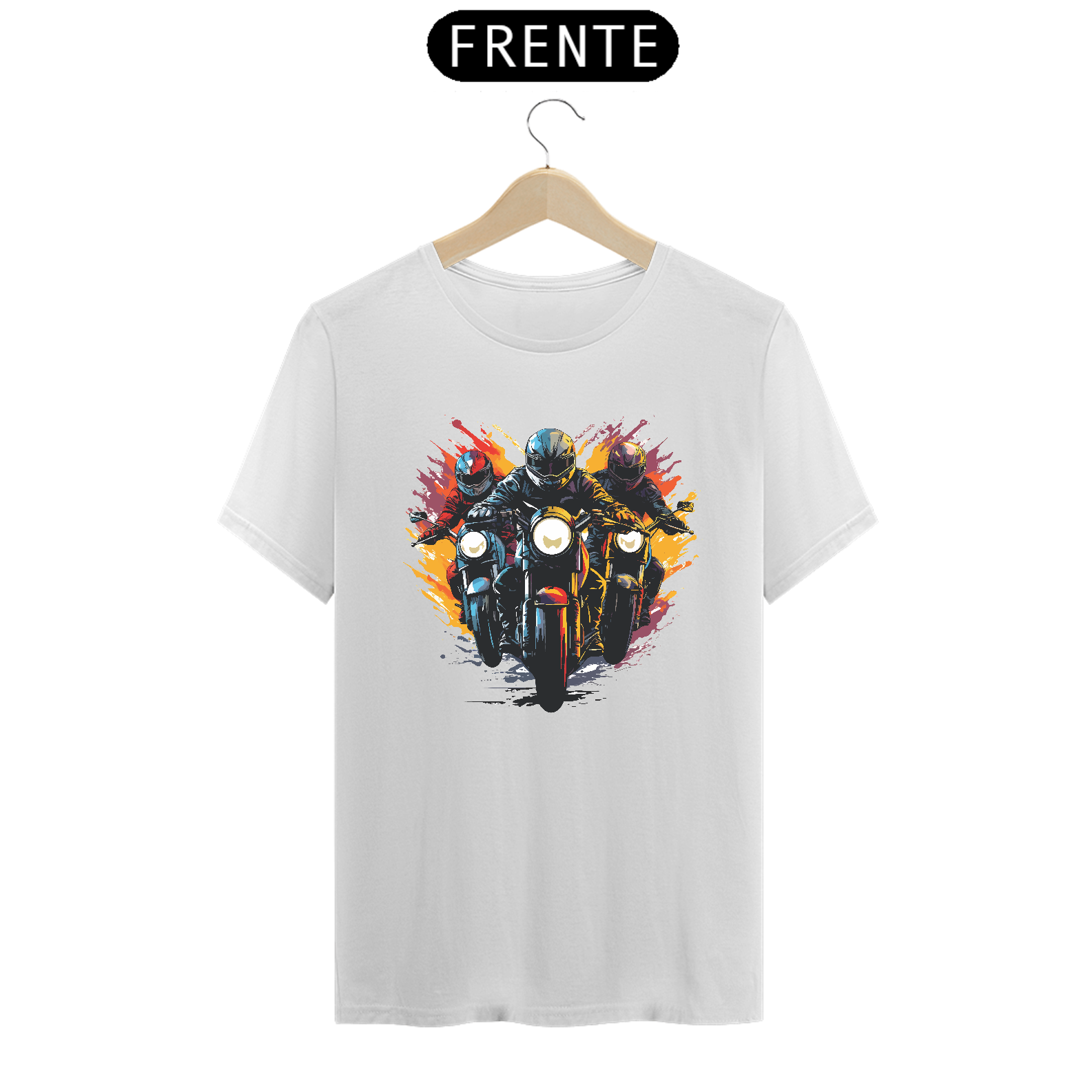 Nome do produto: Camiseta - Amo moto