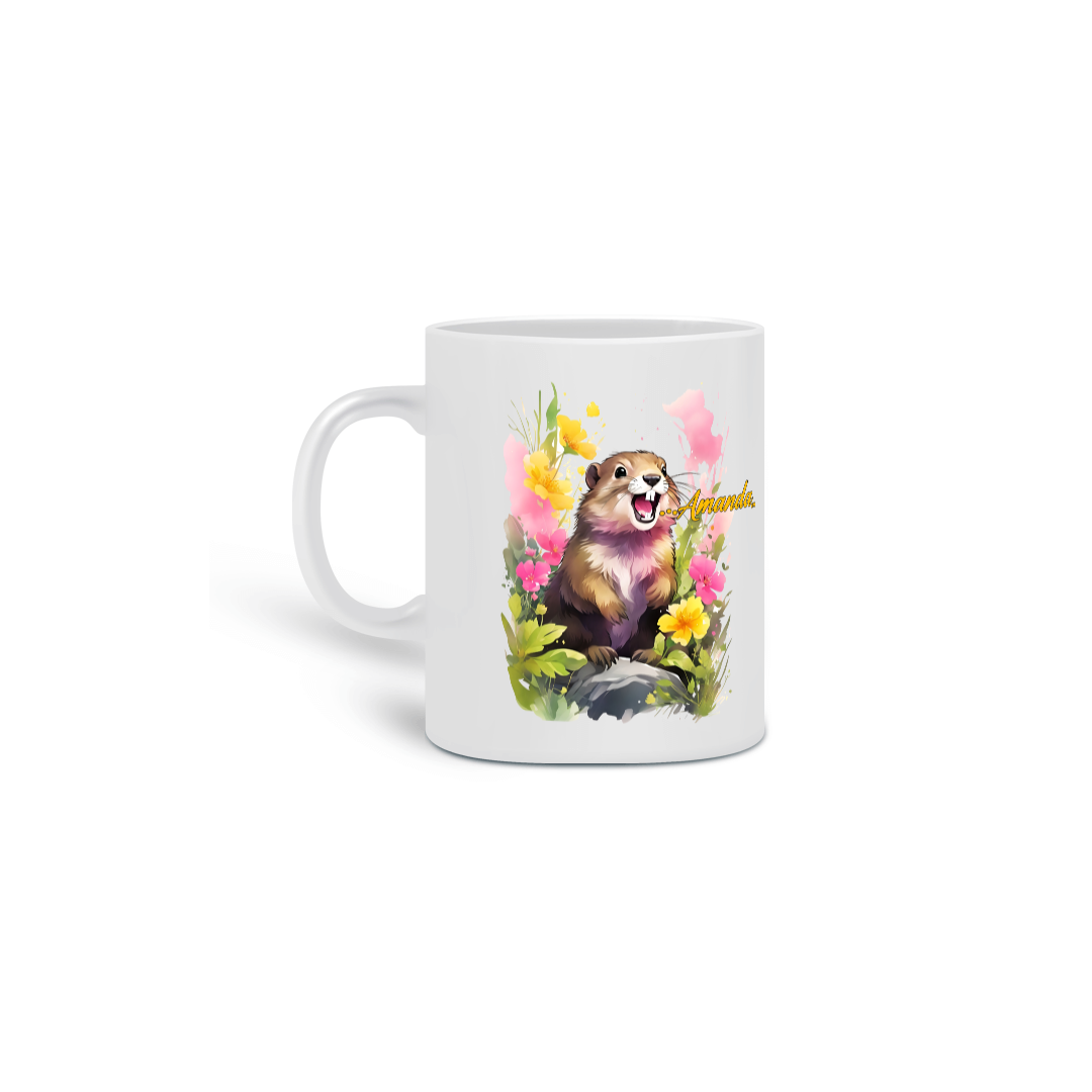 Nome do produto: Caneca - Marmota