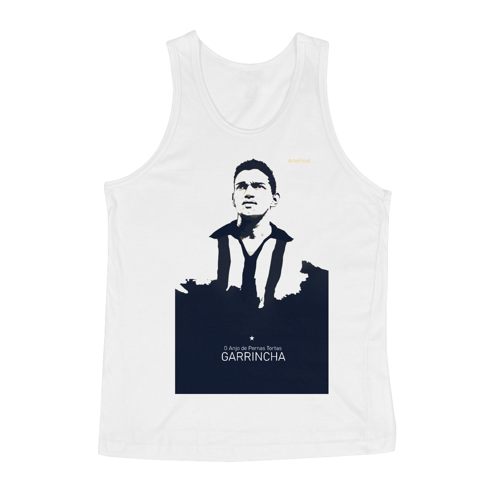 Nome do produto: Regata Masc. BOTAFOGO  GLORIOSO GARRINCHA