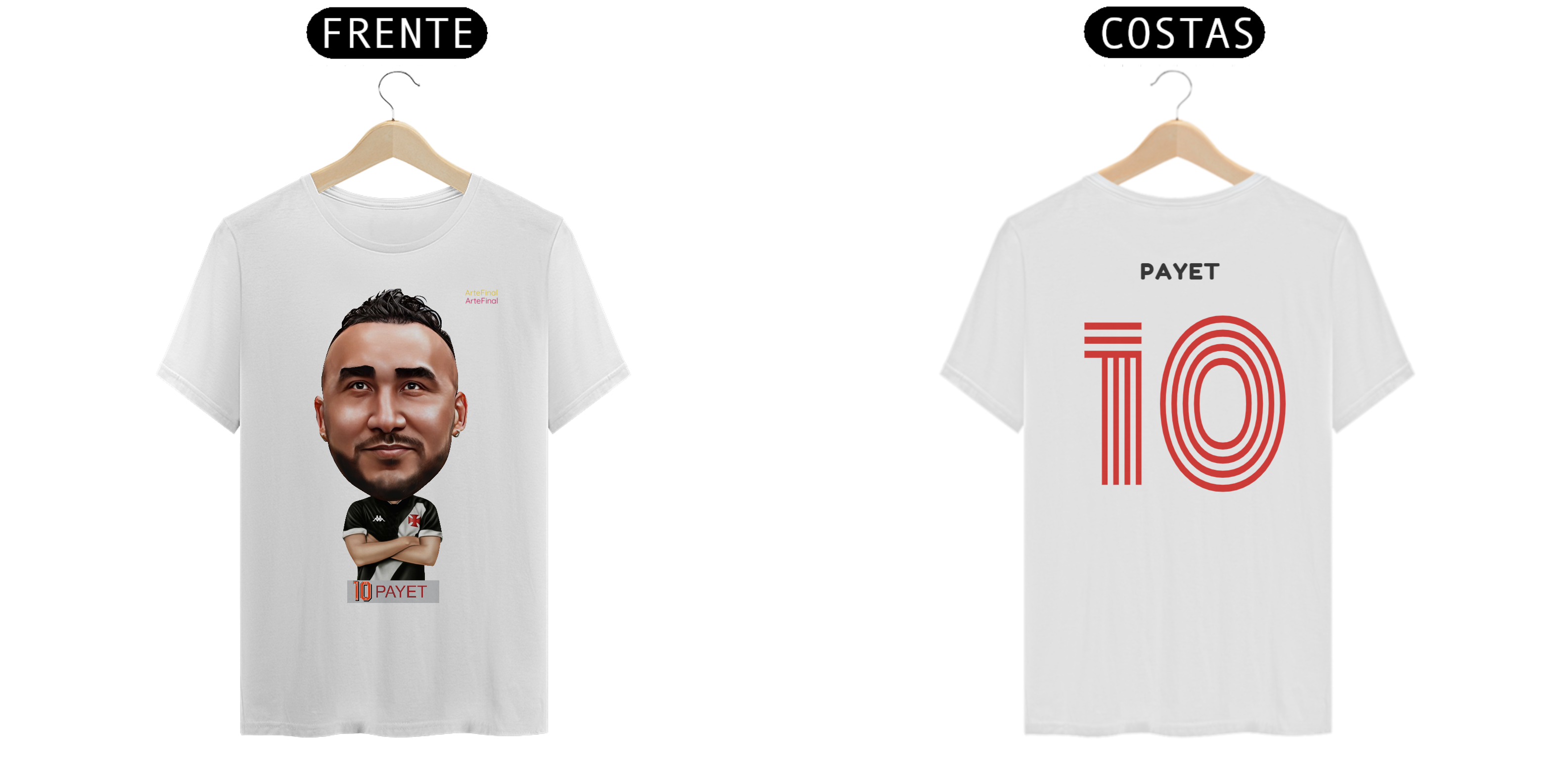 Nome do produto: Camisa QUALITY -Vasco - PAYET FRENTE/COSTA
