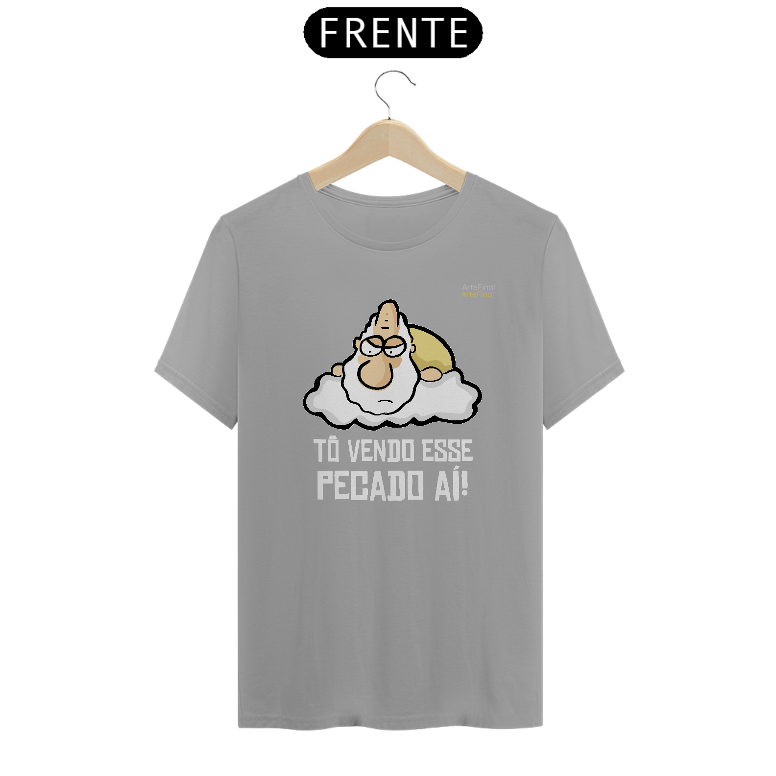 Nome do produto: Camisa QUALITY : H U M O R - PECADO