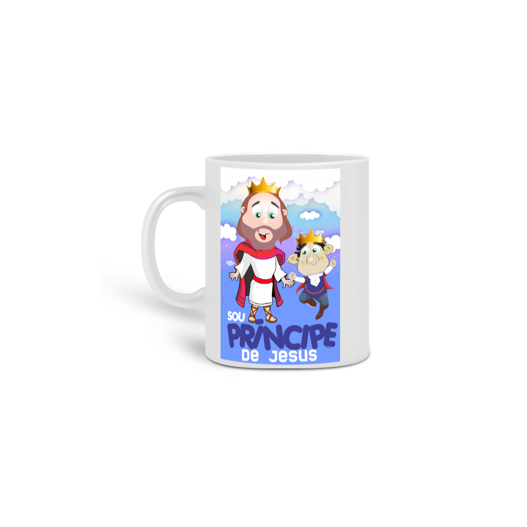 Nome do produto: Caneca  Ozé sou Principe de Jesus