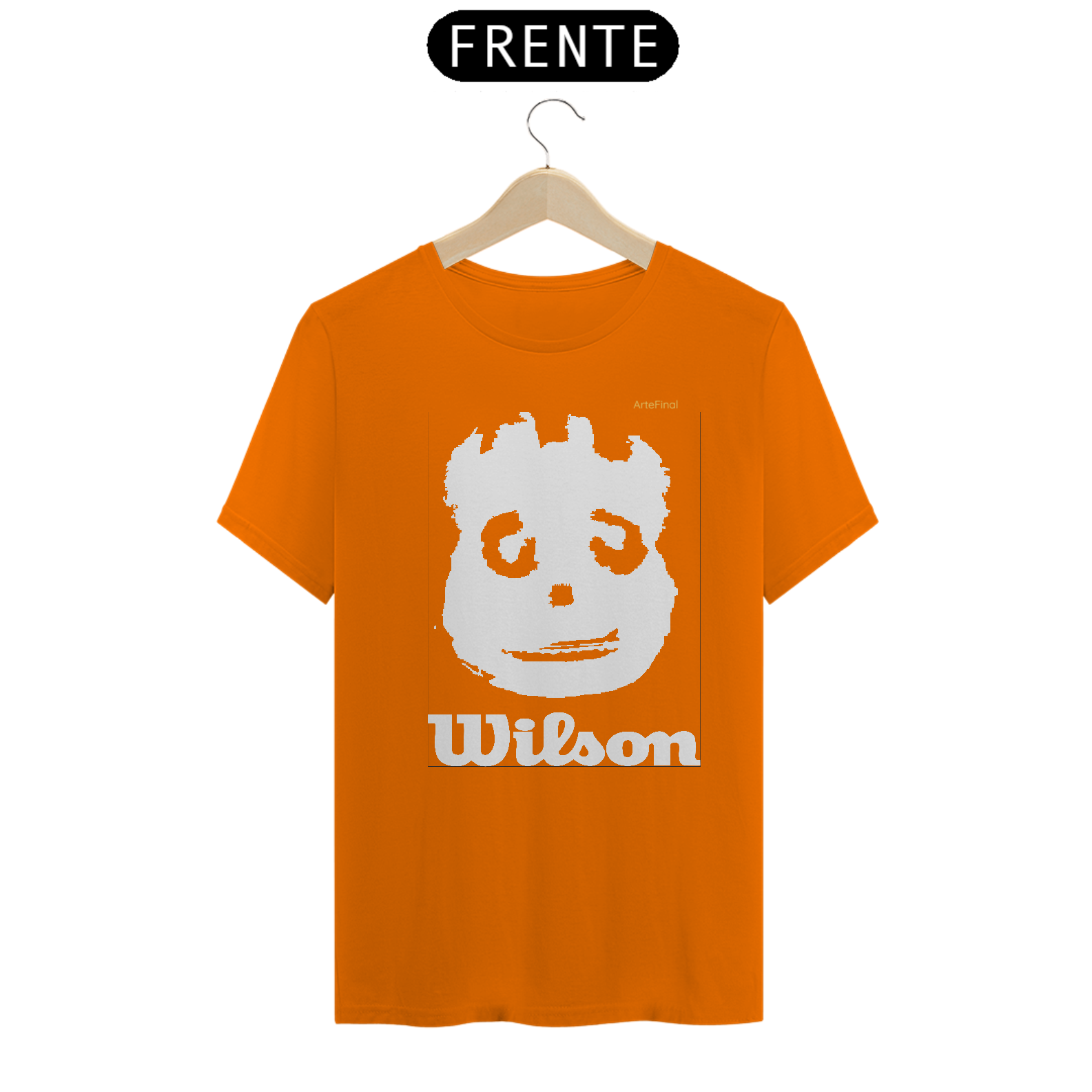 Nome do produto: Camisa QUALITY - Artefinal HUMOR WILSON - Cores Escuras