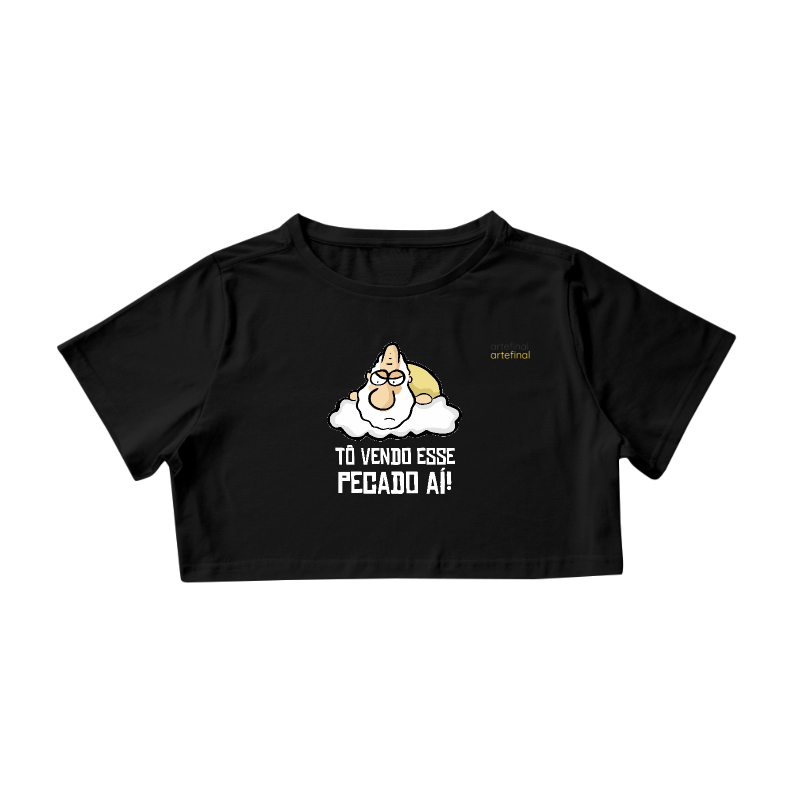 Nome do produto: Camisa CLASSIC HUMOR CRIATIVO - PECADO