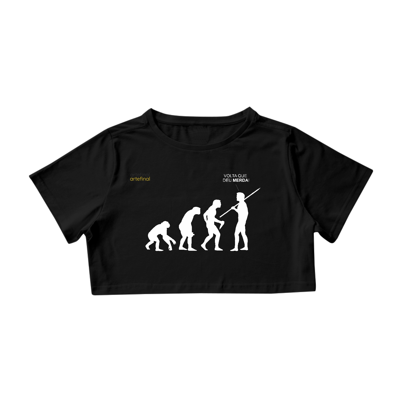 Nome do produto: Camisa CLASSIC HUMOR CRIATIVO - EVOLUÇÃO