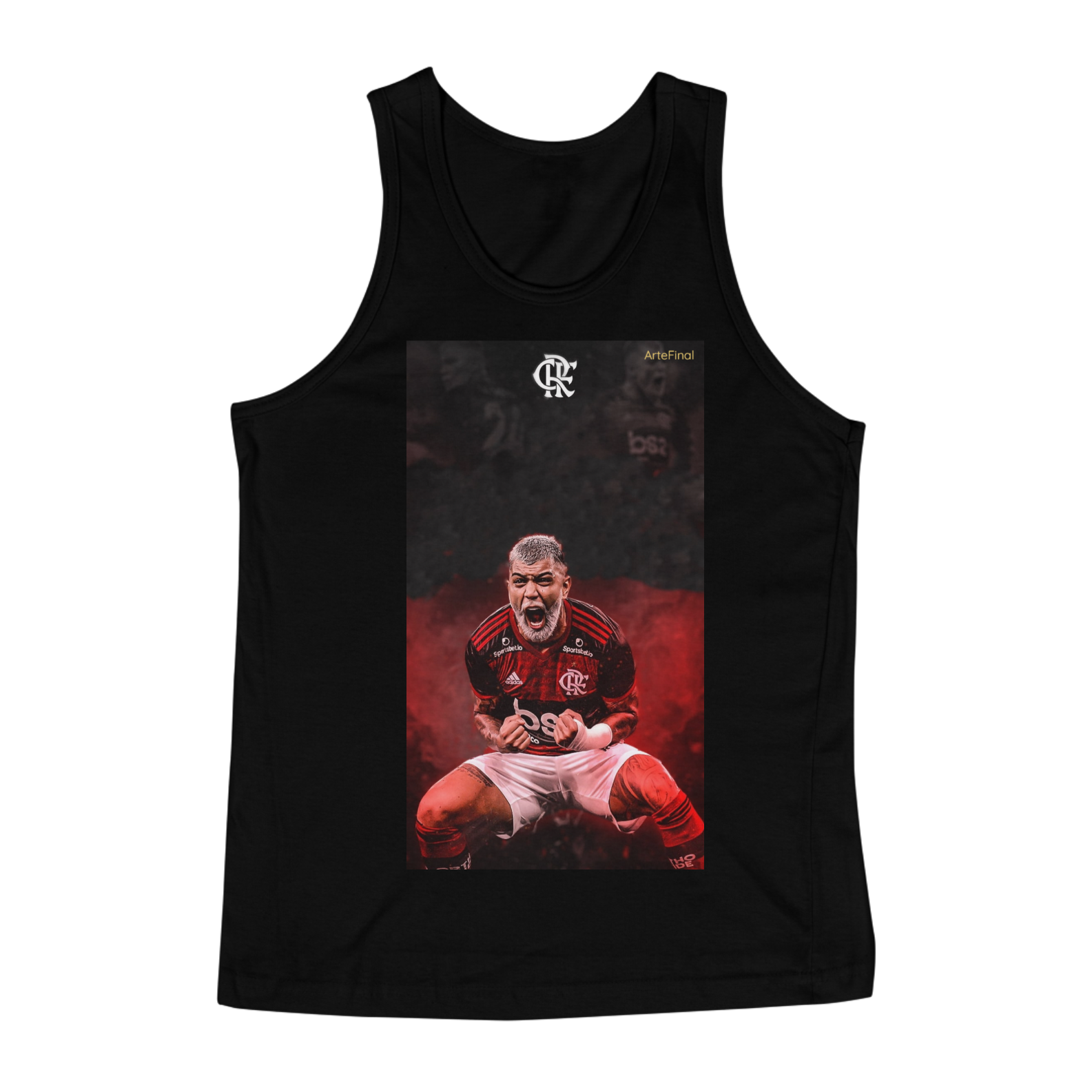 Nome do produto: Regata Masc. C. R. FLAMENGO