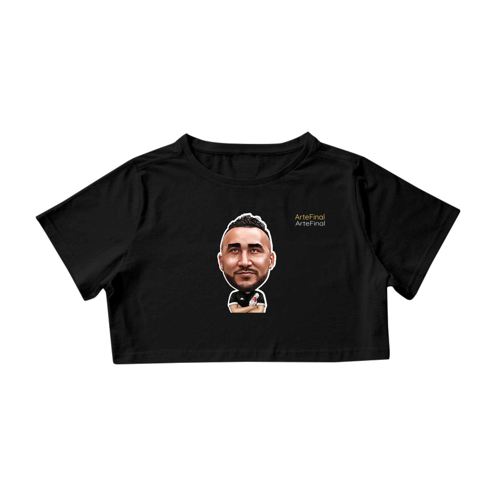 Nome do produto: Cropped  Coleção Futebol - Vasco PAYET