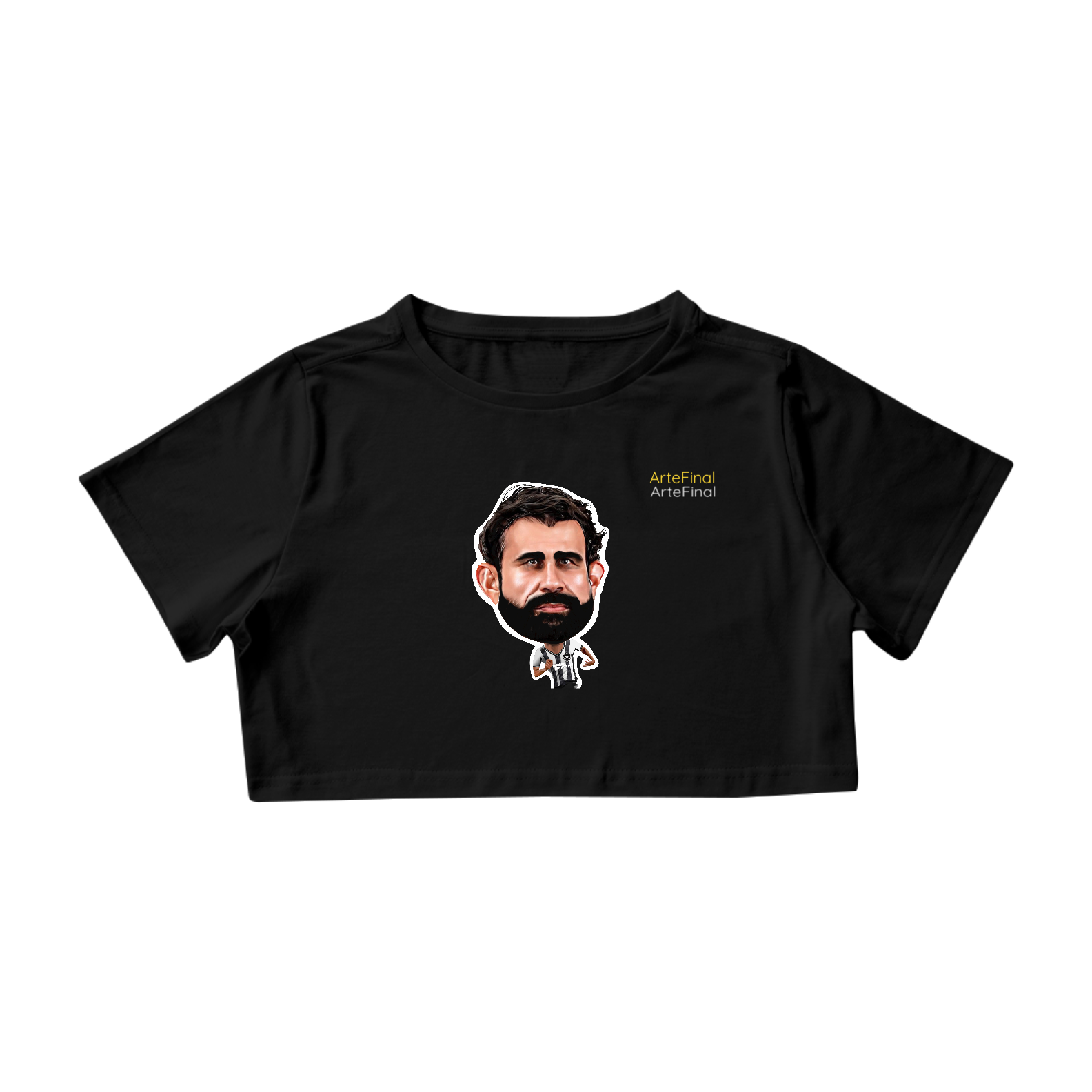 Nome do produto: Cropped  Coleção Futebol -  DIEGO COSTA