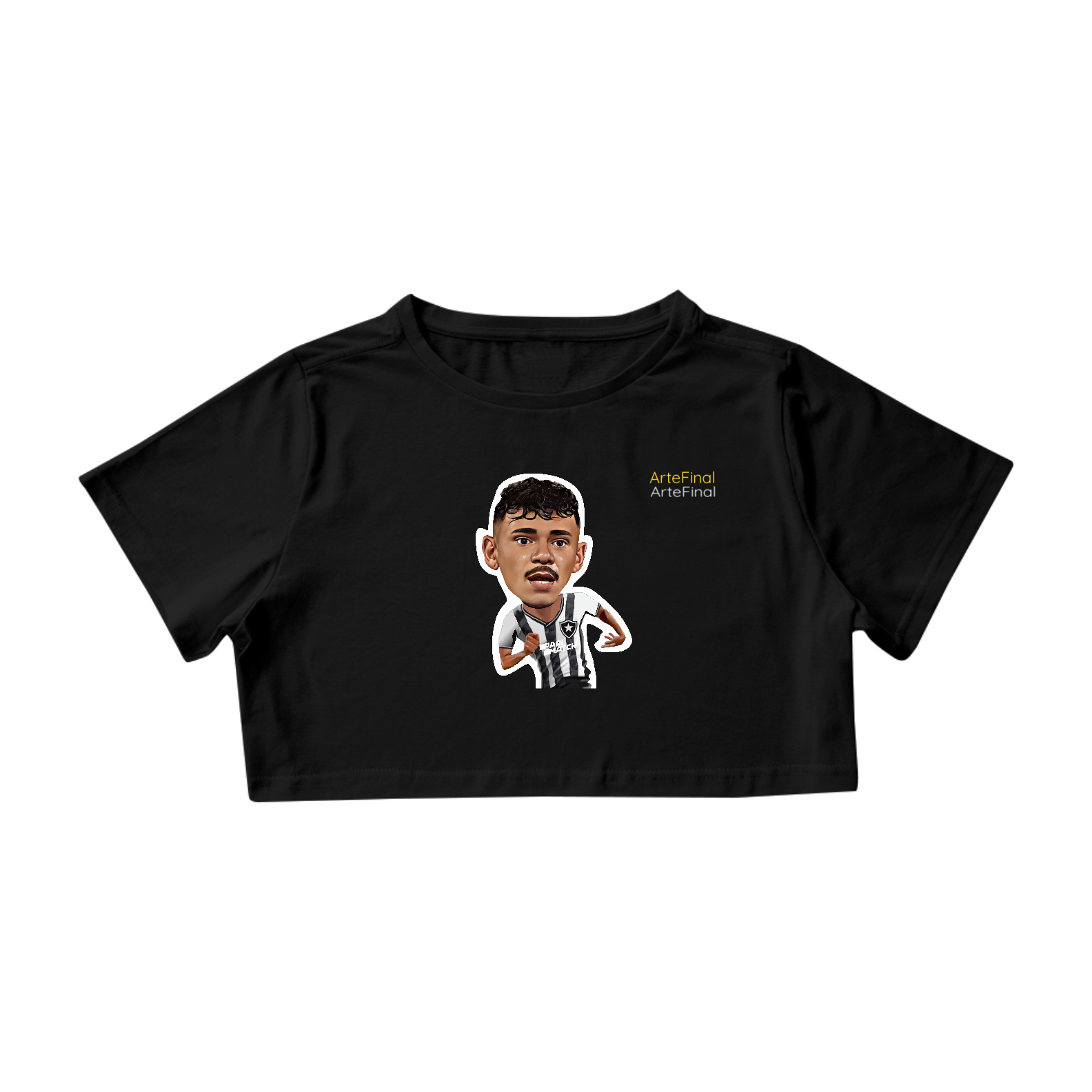 Nome do produto: Cropped  Coleção Futebol -  TIQUINHO