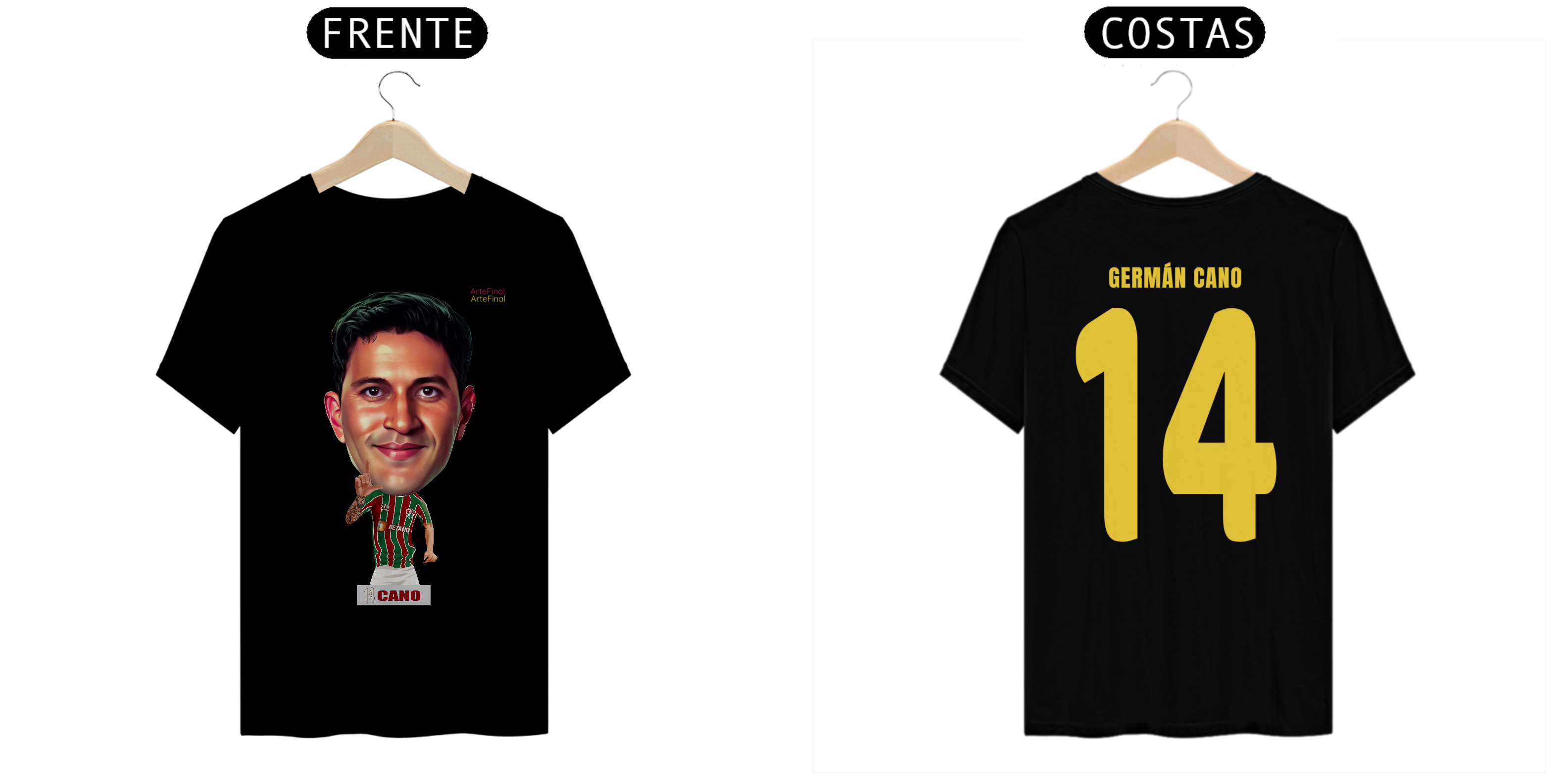 Nome do produto: CAMISA QUALITY FLUMINENSE - FRENTE/COSTA