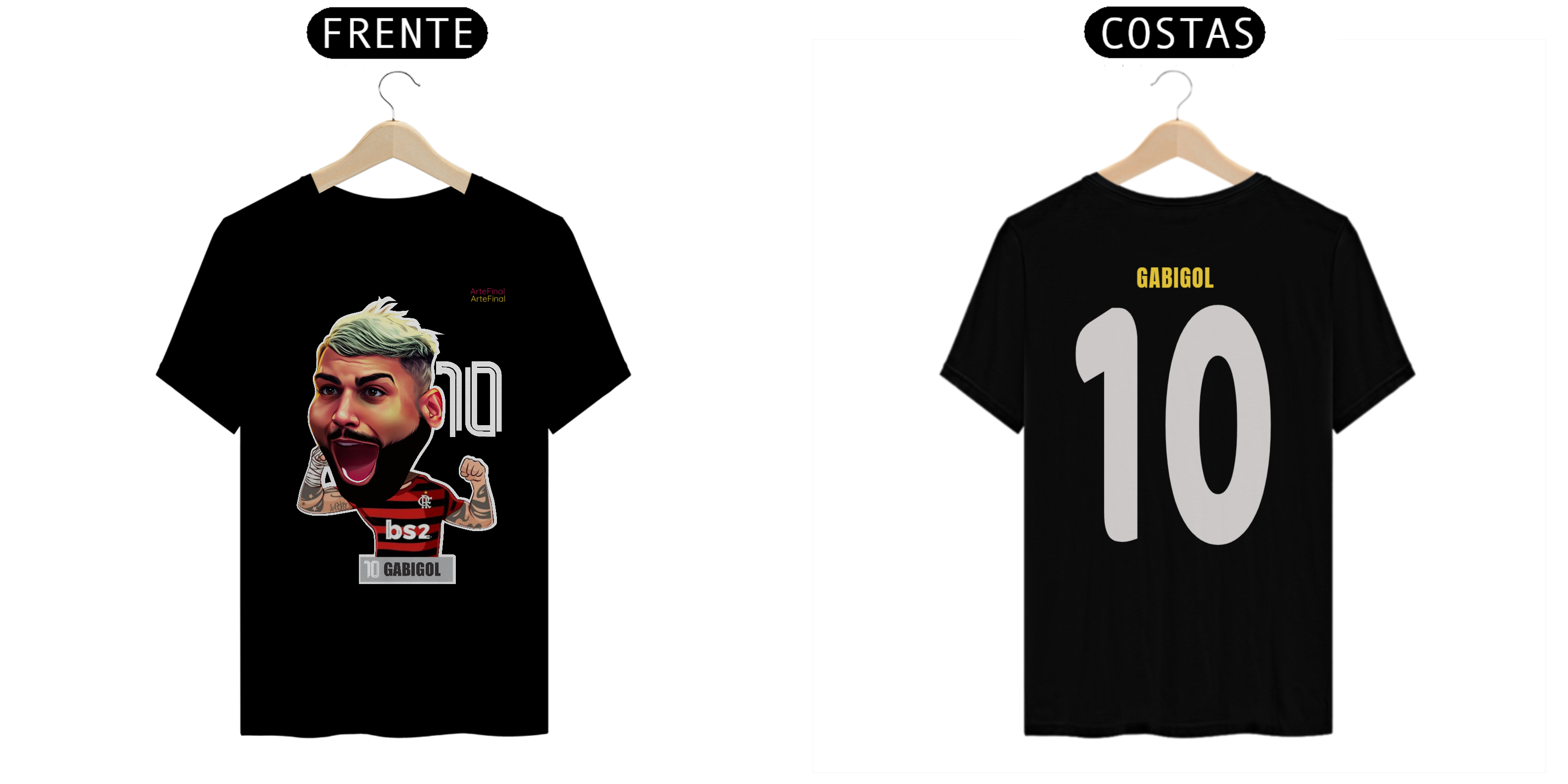 Nome do produto: CAMISA QUALITY FLAMENGO - GABIGOL