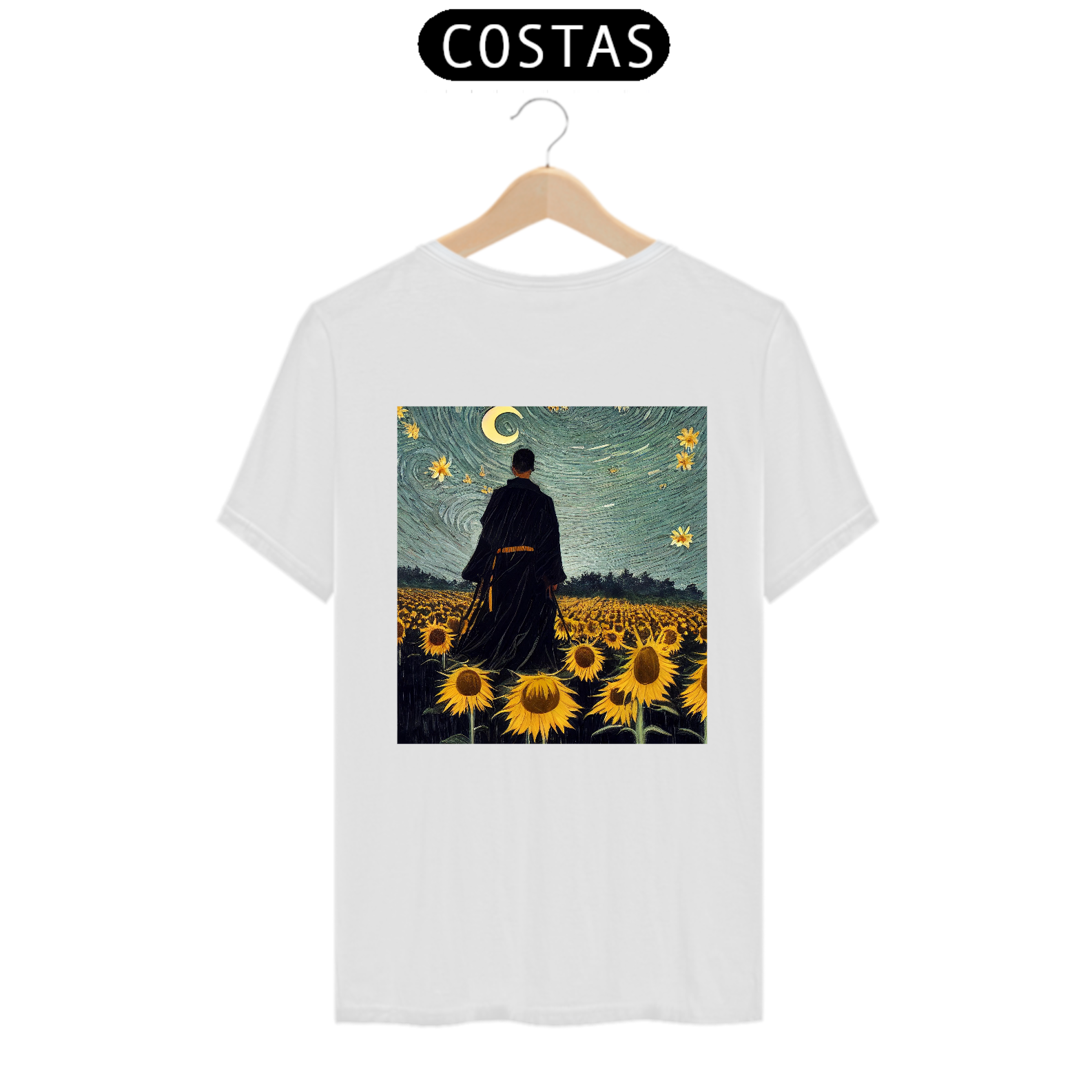 Nome do produto: Camiseta Ronin Noite Estrelada