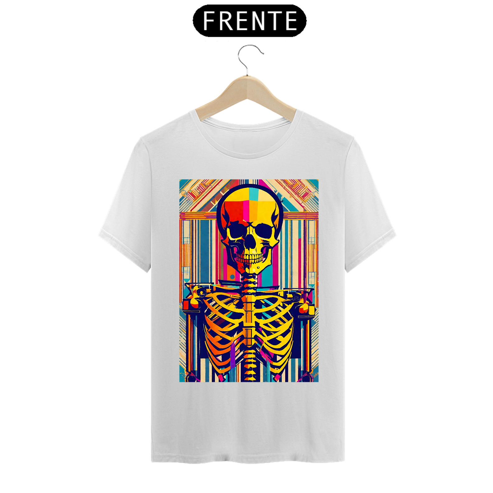 Nome do produto: Camiseta StreetWear Skull