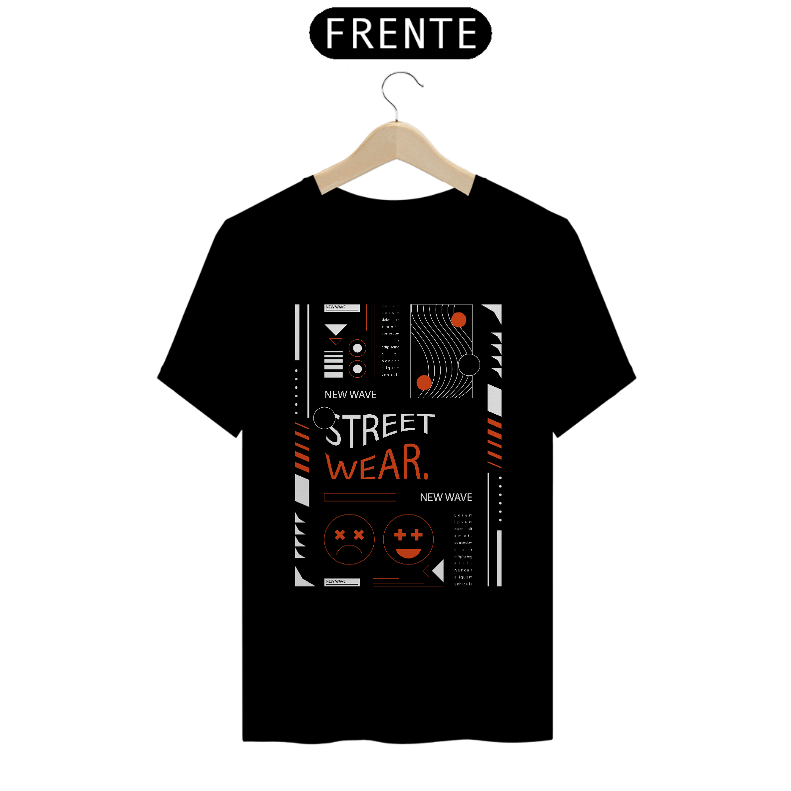 Nome do produto: T-Shirt StreetWear