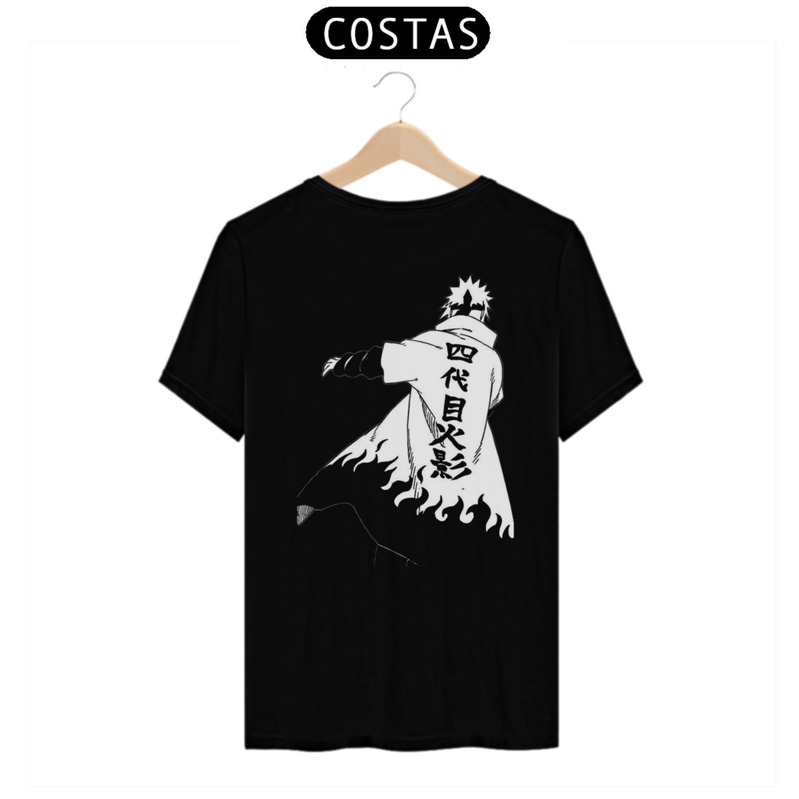 Nome do produto: T-Shirt Minato Namikaze Naruto