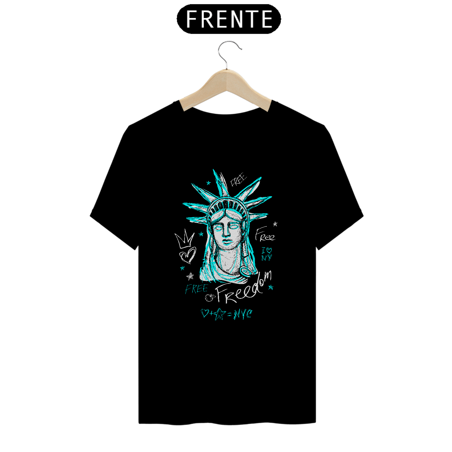 Nome do produto: Camiseta statue freedom
