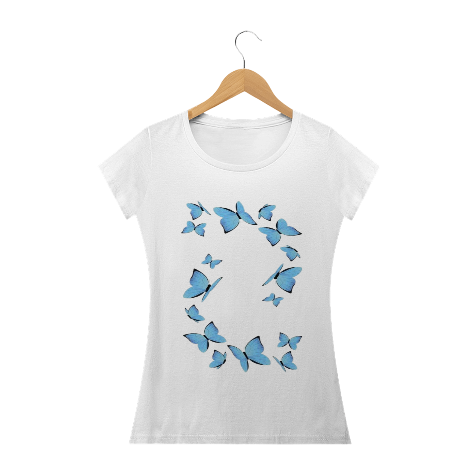 Nome do produto: Baby Long Classic - Borboletas Azuis 